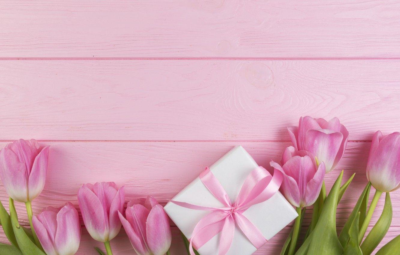 1332x850 Hoa hình nền, quà tặng, Bouquet, Hoa tulip, yêu, Hồng, tươi