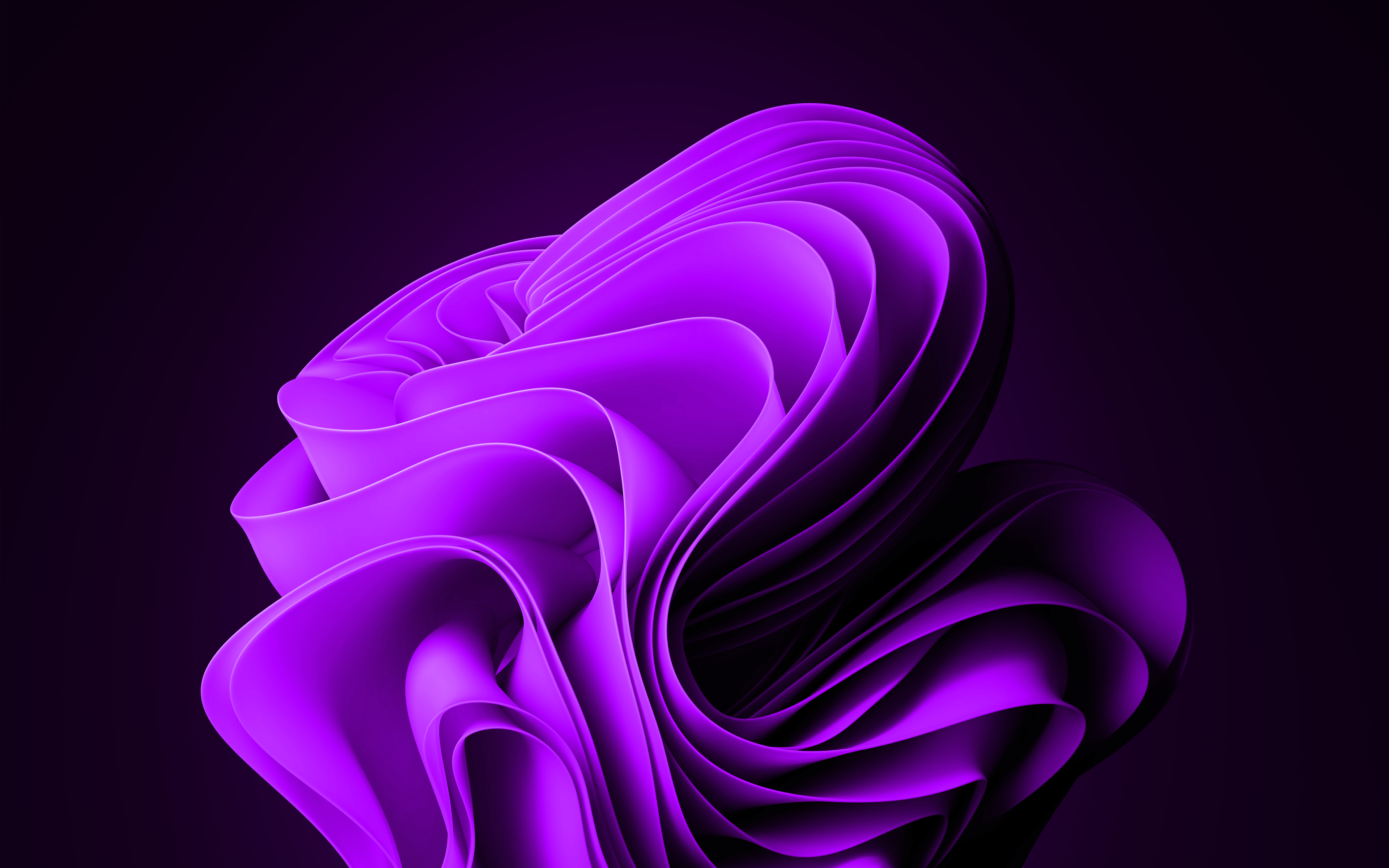 3840x2400 Windows 11 4K Coloured Wallpaper Red