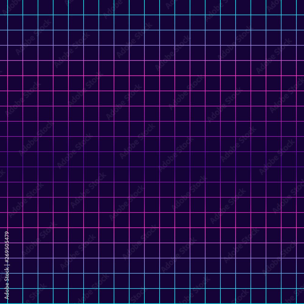 1000x1000 Geometric net seamless pattern