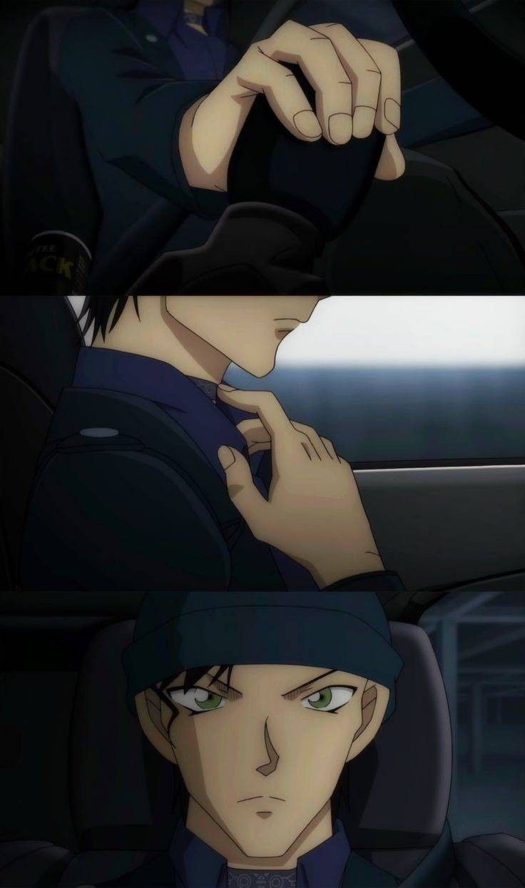 736x1245 Akai shuichi x Rye. Detective conan
