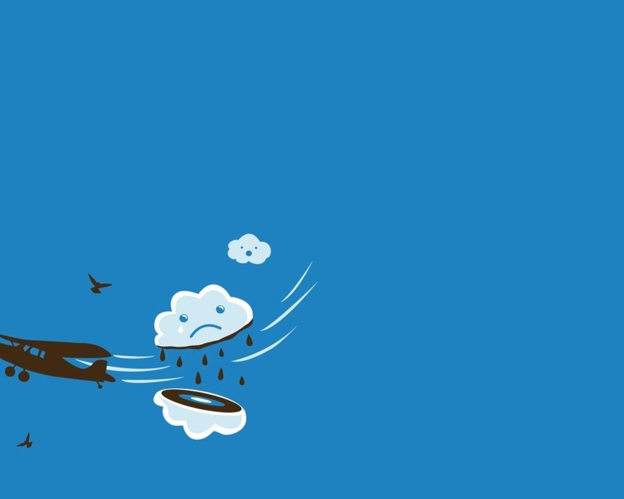 1280x1024 Minimalism Blue 1280x1024 Resolution HD 4k