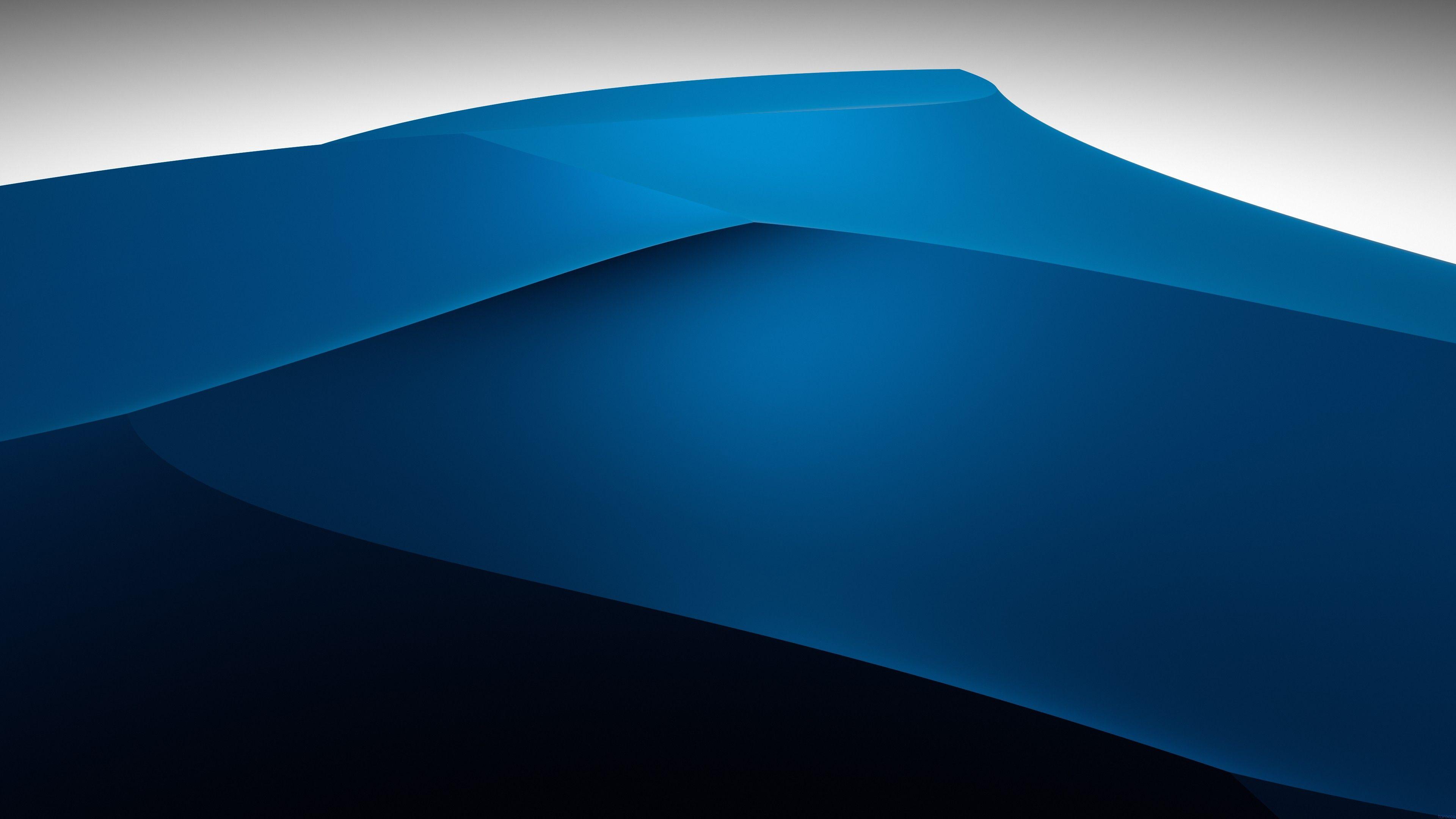 3840x2160 #minimalism, #minimalist, #mountains, #blue, #artist