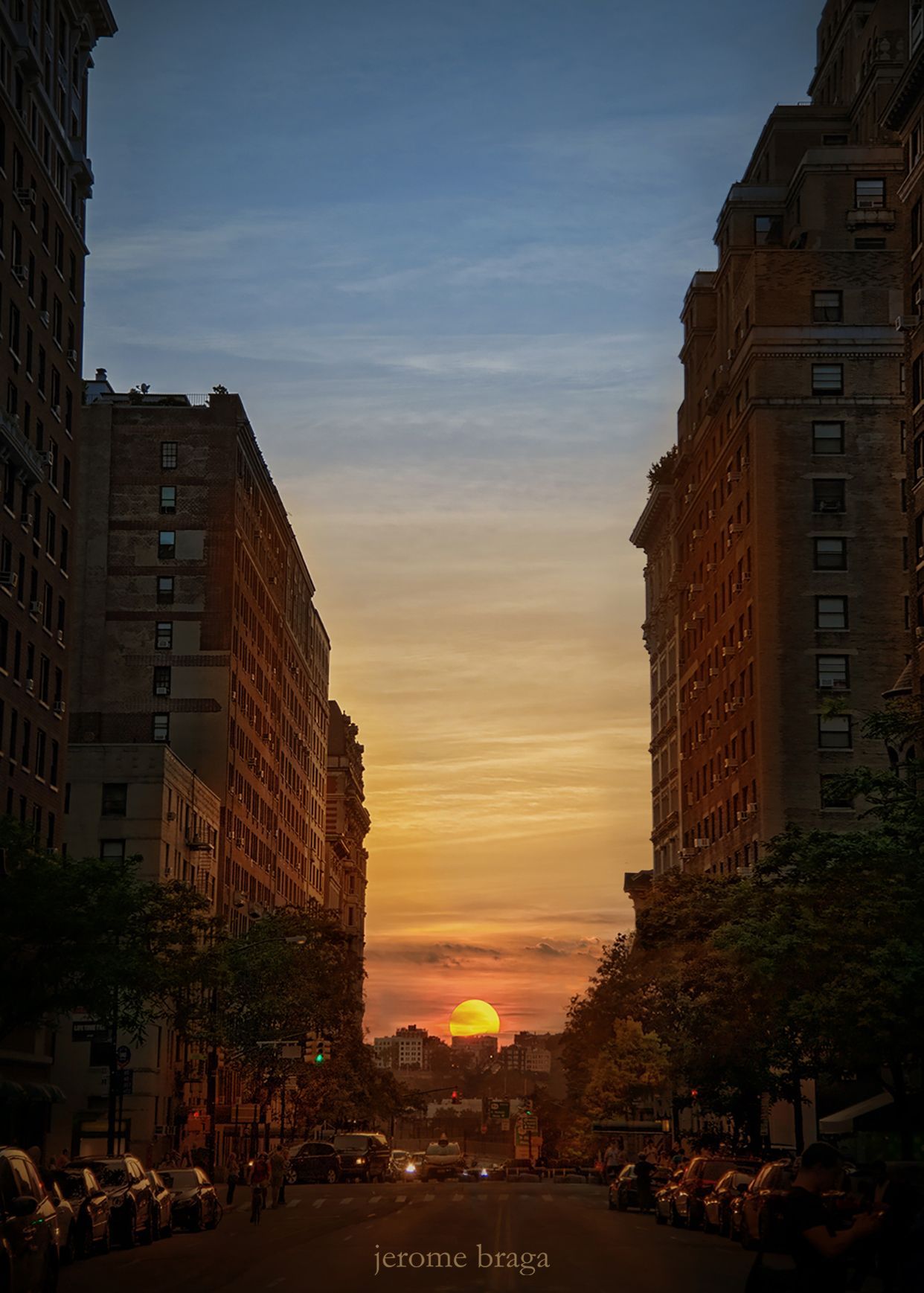 1242x1738 Download Manhattanhenge Wallpaper for your Phone, iPad