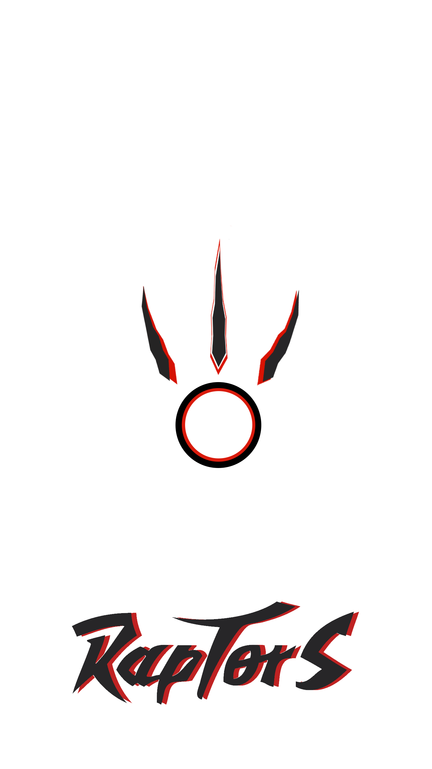 1440x2560 Wanted to share a few new Minimalist Raptors Wallpaper