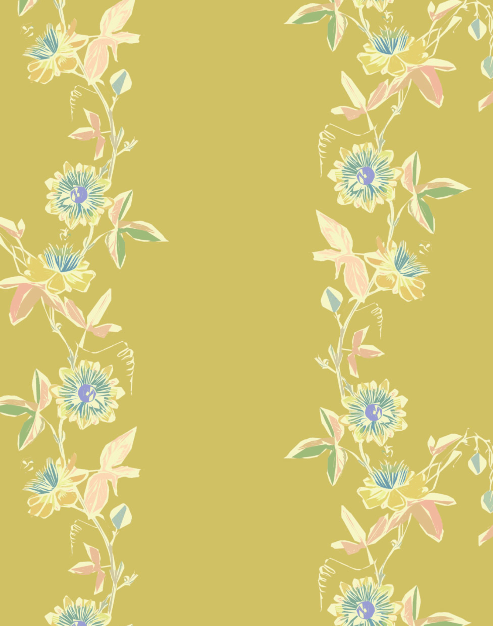 1614x2048 Passion Flower, Corn