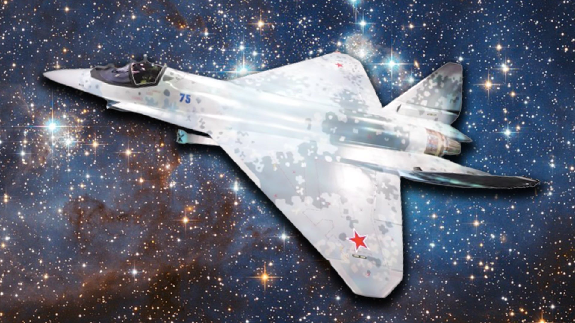 1920x1080 Sukhoi Checkmate fighter jet