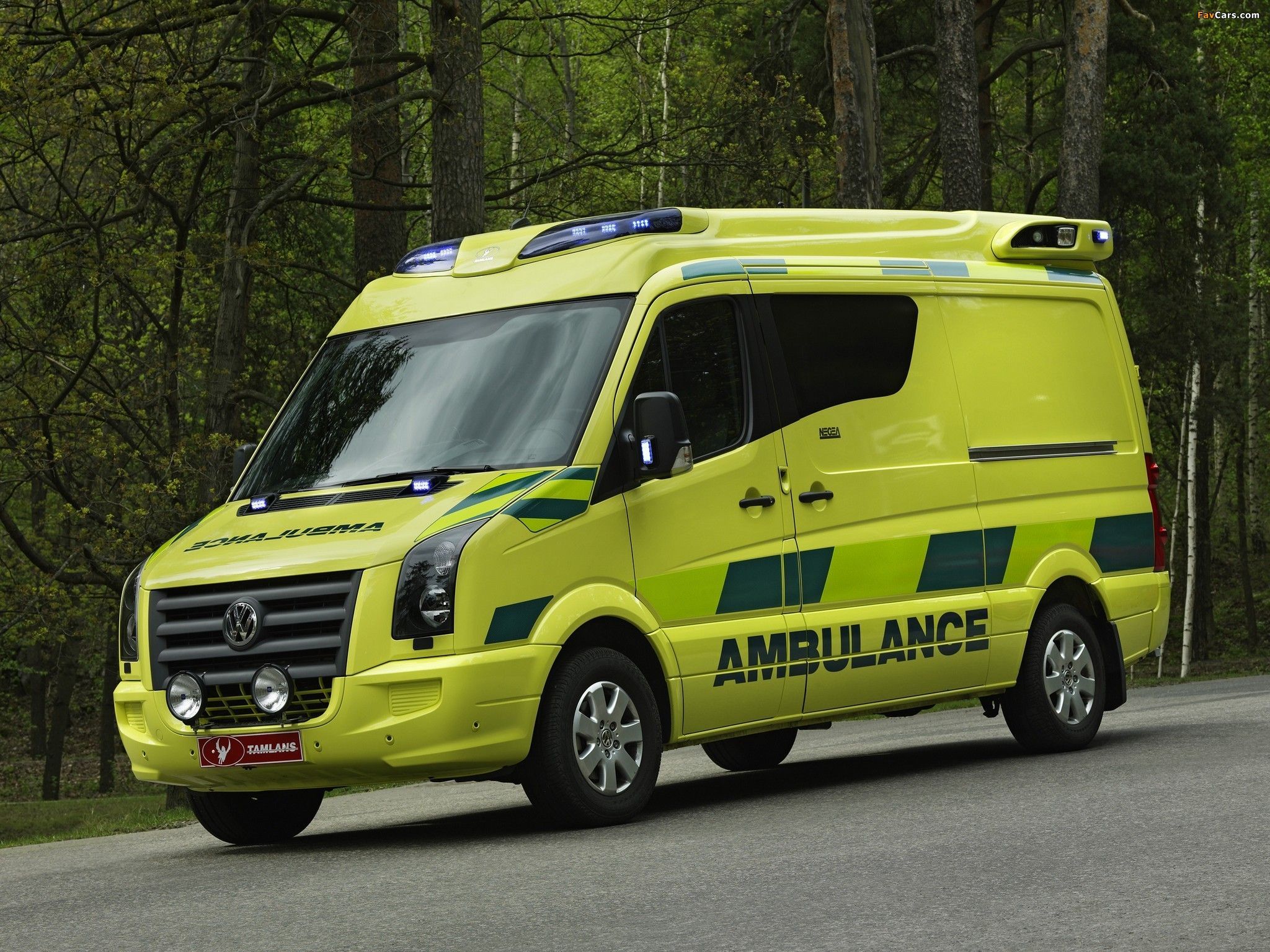 2048x1536 Tamlans Volkswagen Crafter Ambulance