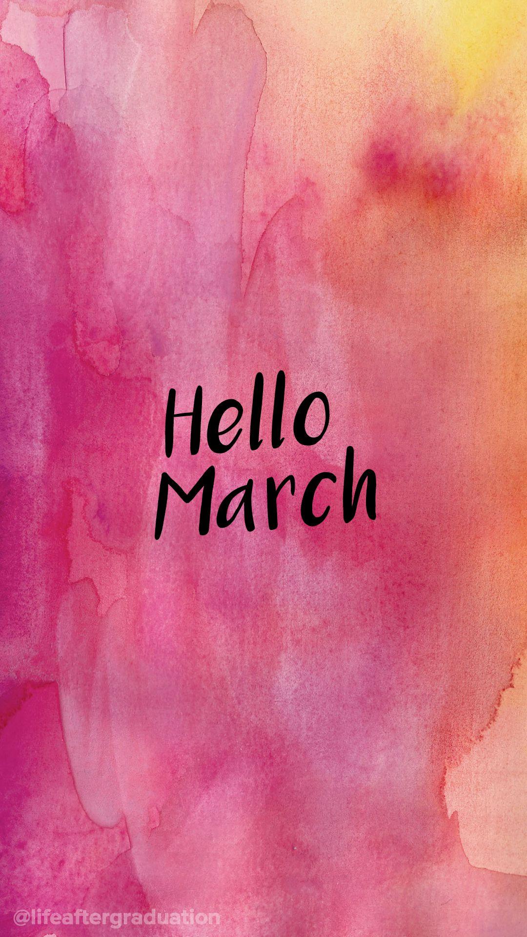 Hello March Wallpapers  Wallpaper Cave