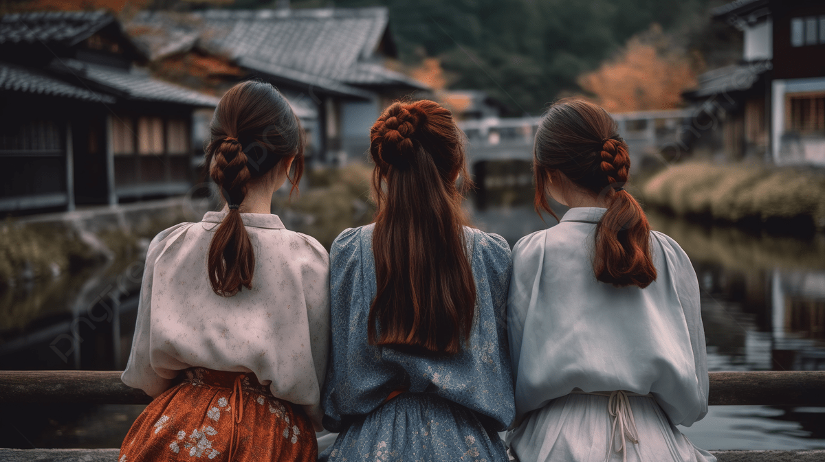 1200x673 Foreign Women Portrait Three Sisters
