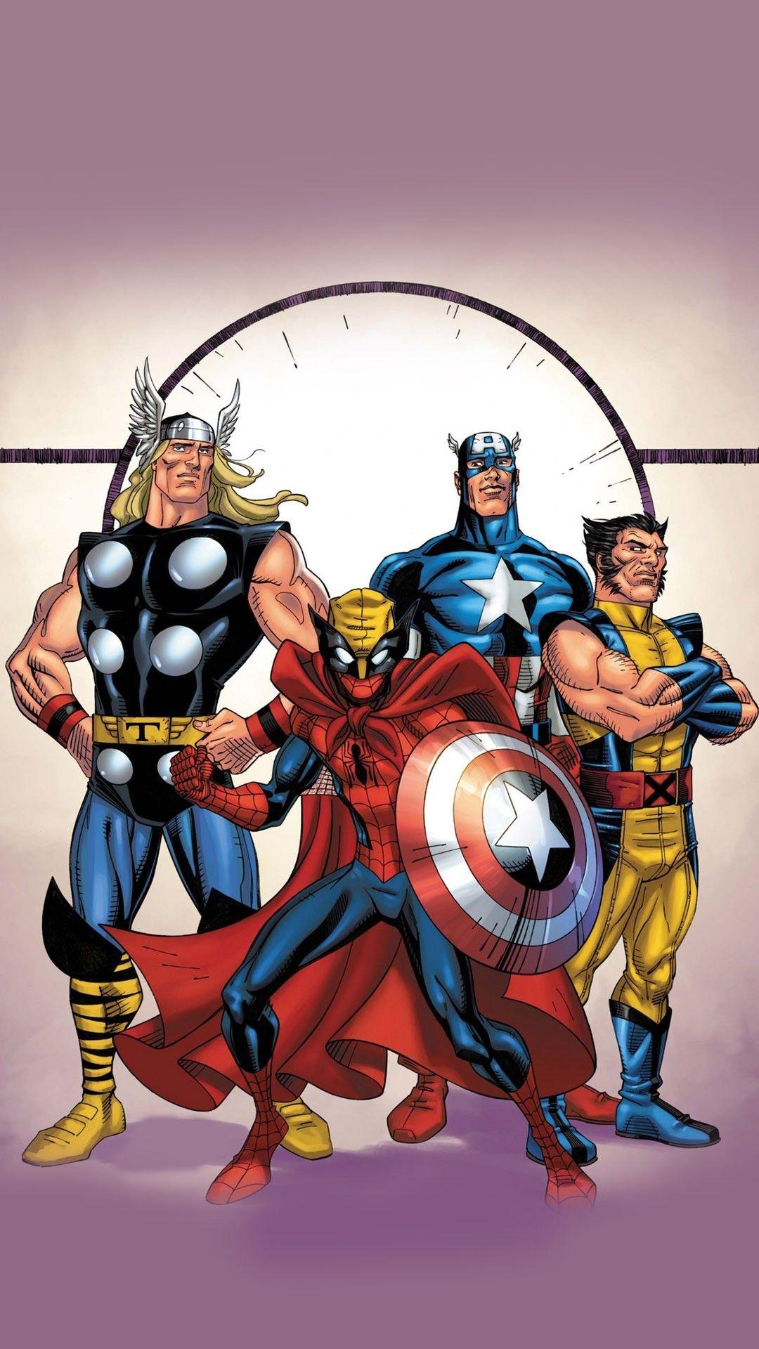 1080x1920 Avengers iPhone Wallpaper HD
