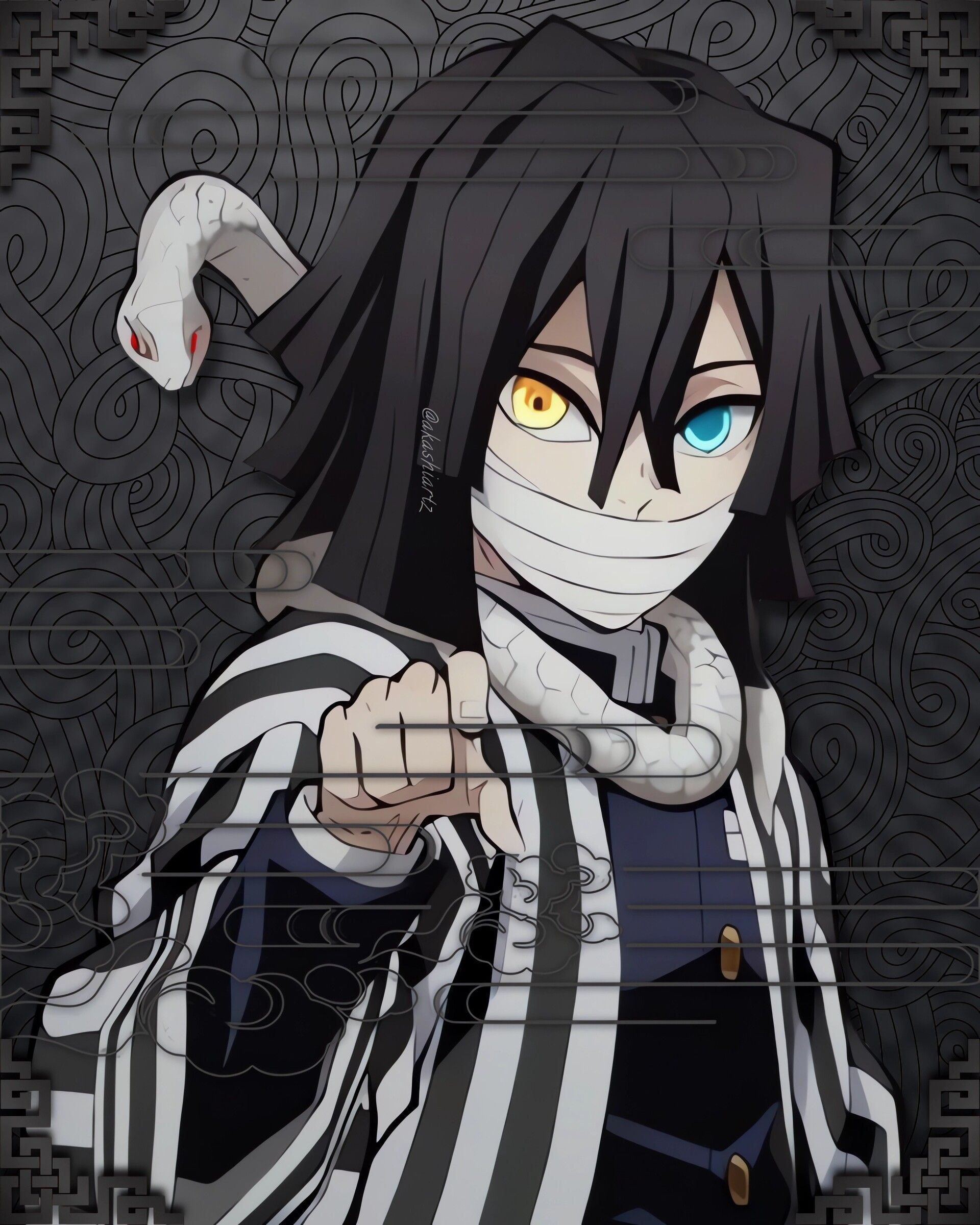 1920x2400 Obanai Iguro