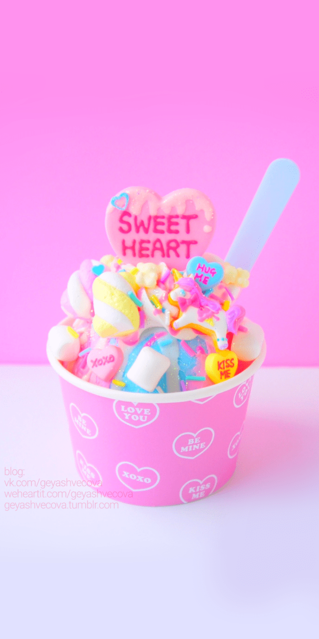 640x1280 art, background, beauty, candies, candy, cherry, cream