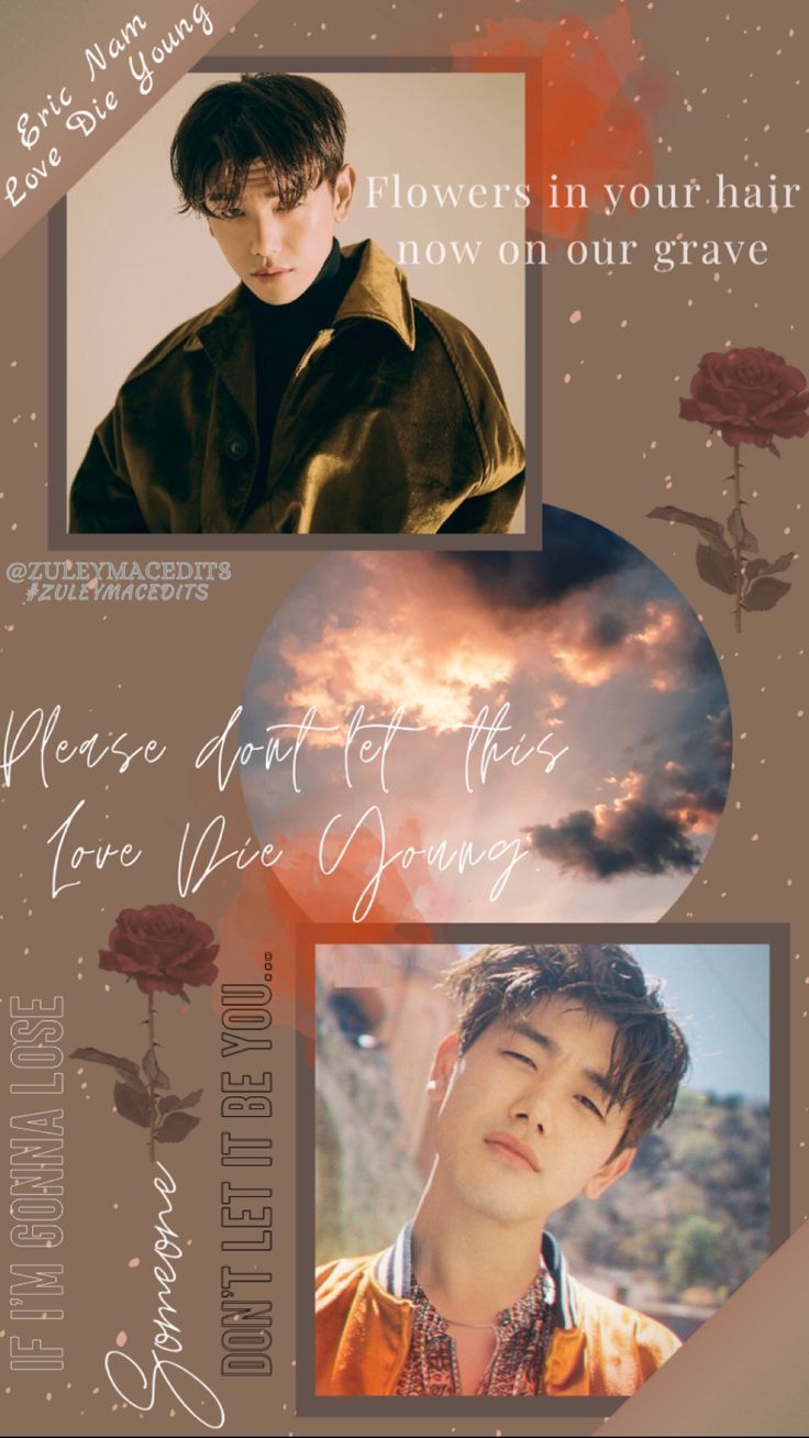 736x1308 Eric Nam- Love die Young WALLPAPER