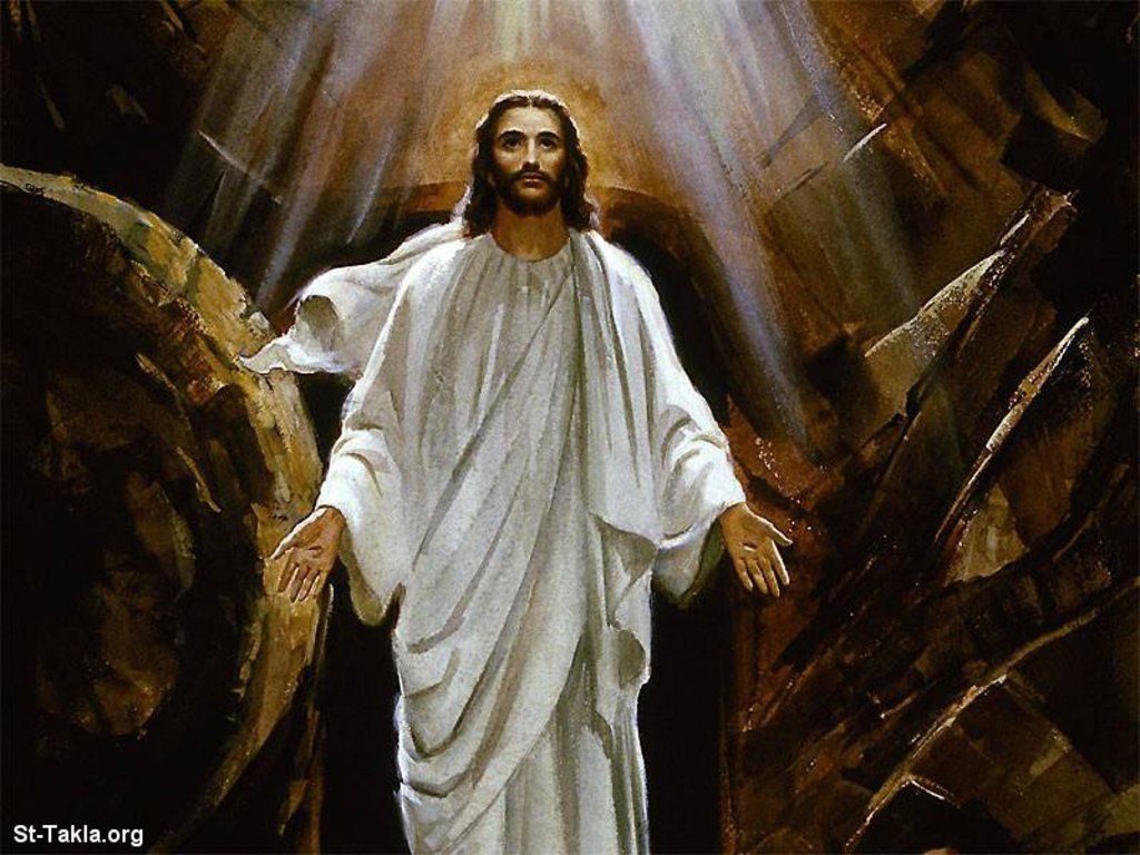 1024x768 Jesus Is Risen Wallpaper