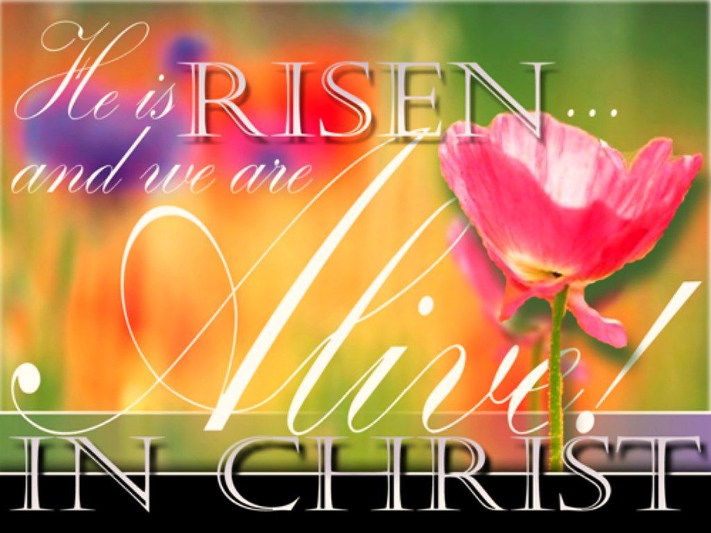 1024x768 Jesus He is Risen wallpaper. Monte