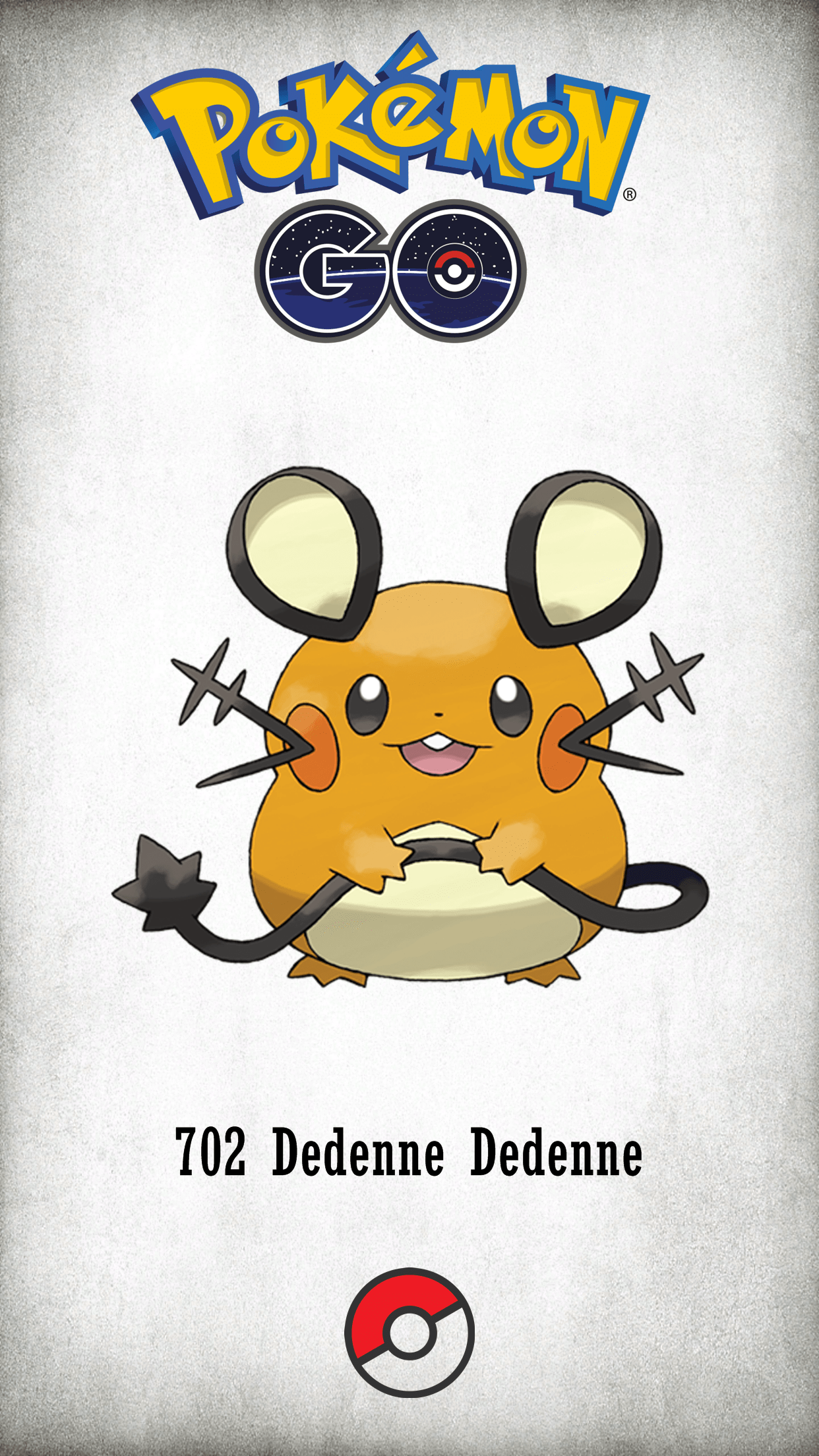 1242x2208 Dedenne HD Wallpaper