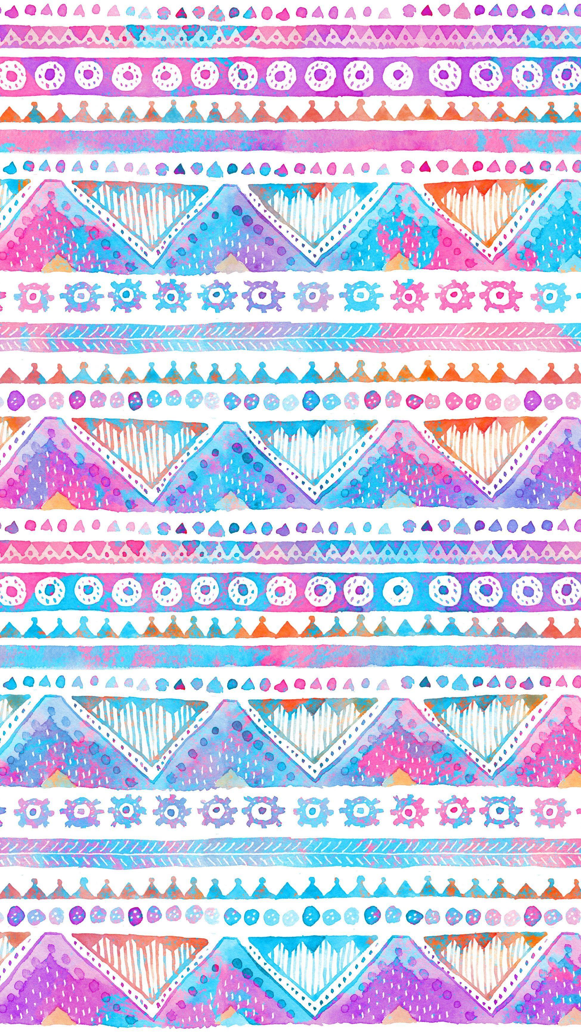 girly aztec patterns backgrounds