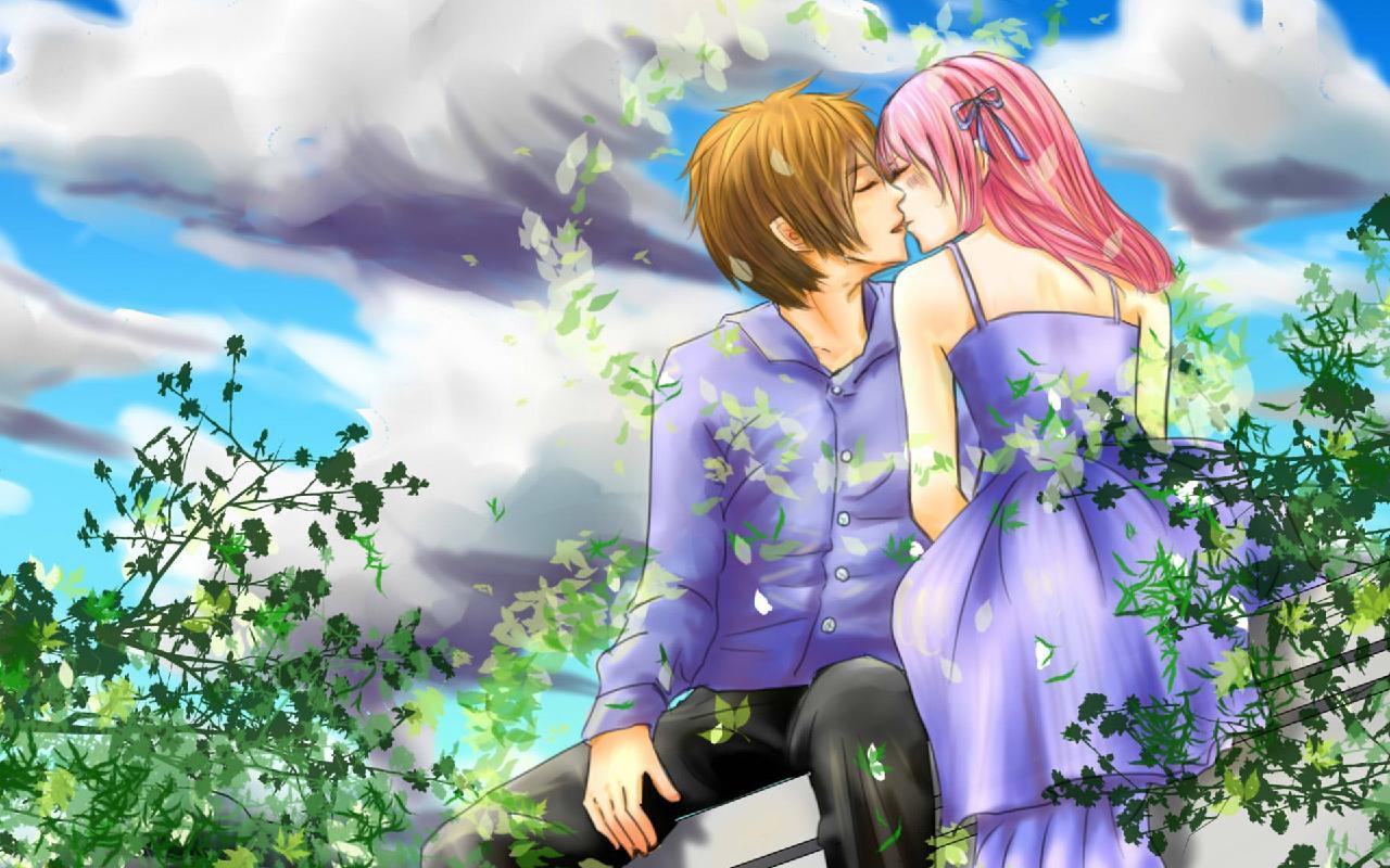 1280x800 cartoon love image and wallpaper