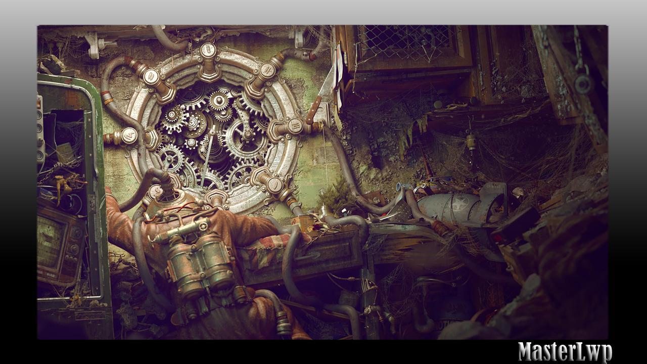 1280x720 Steampunk Wallpaper for Android