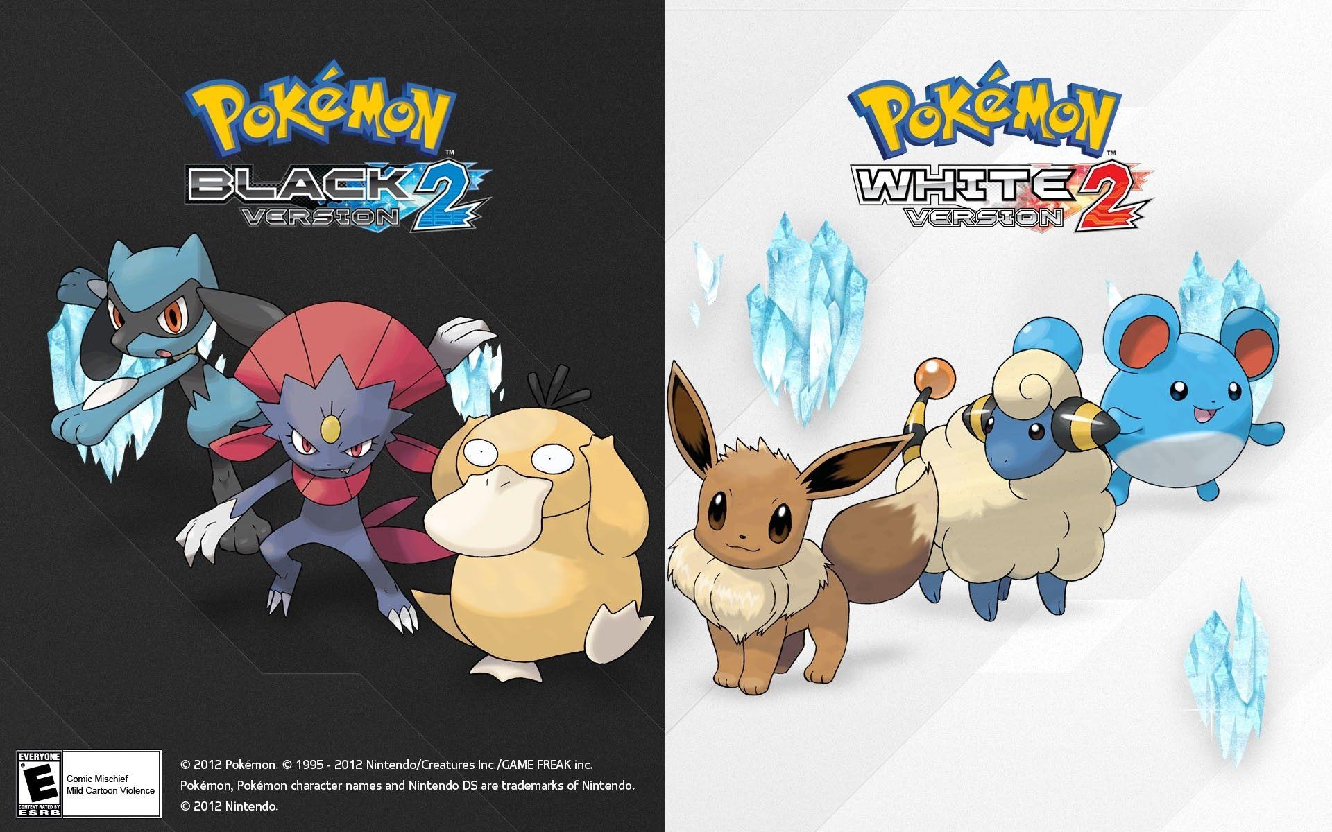 1920x1200 pokemon eevee psyduck marill mareep pokemon black and white