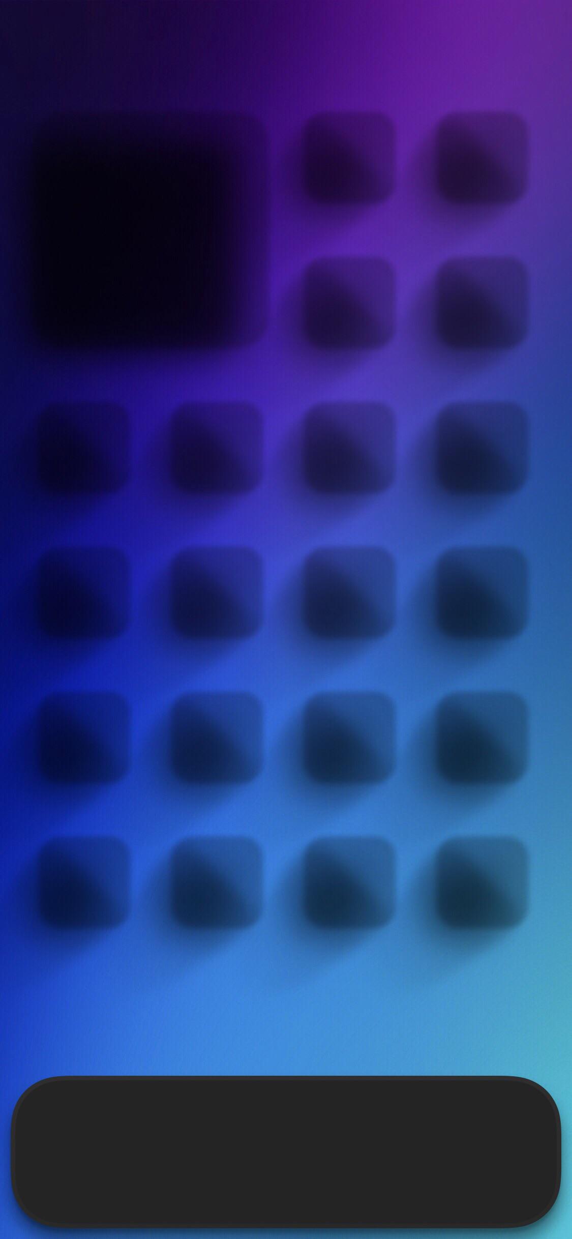 1125x2436 wallpaper with a shadow