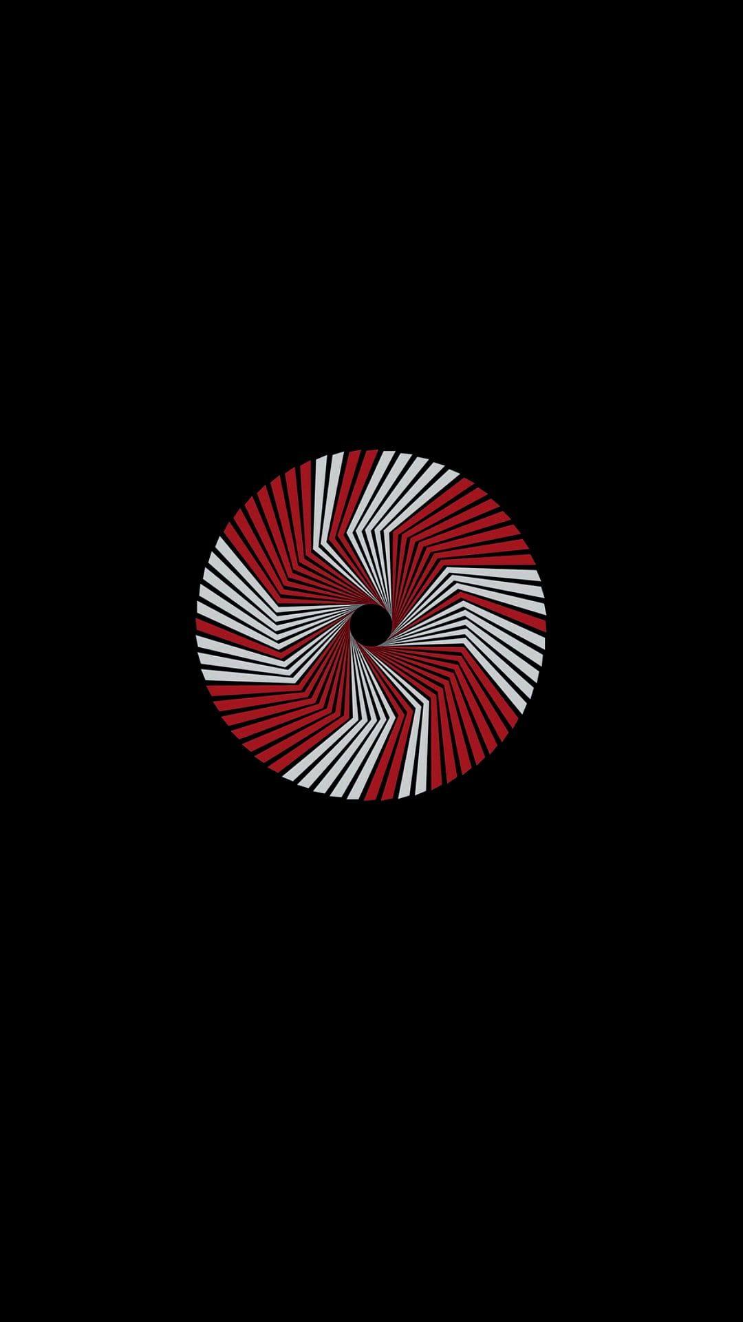 1080x1920 Blue and white tribal wallpaper, black background