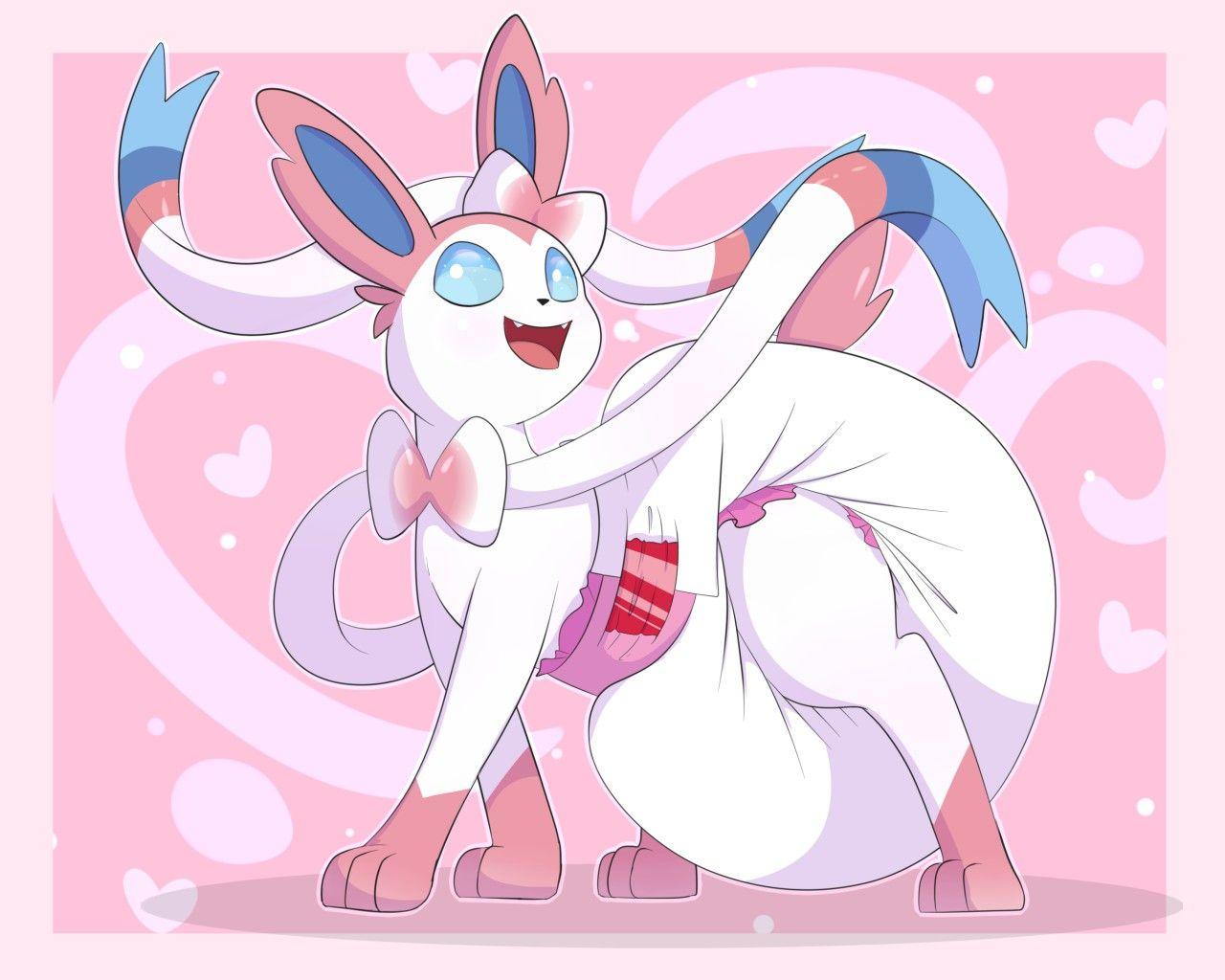1280x1024 Sylveon Pokemon In Diapers, HD Wallpaper & background