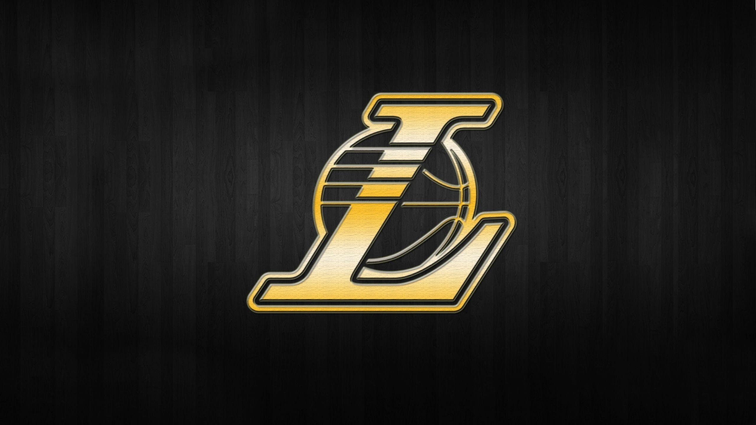 Hình nền logo Lakers 2560x1440
