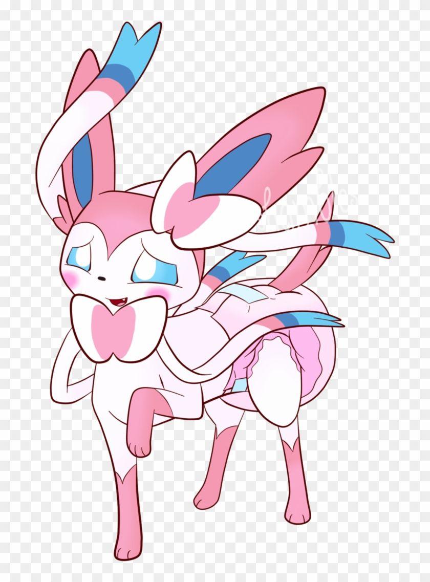 840x1137 Sylveon By The Shambles Sylveon In Diapers Transparent PNG Clipart Image Download