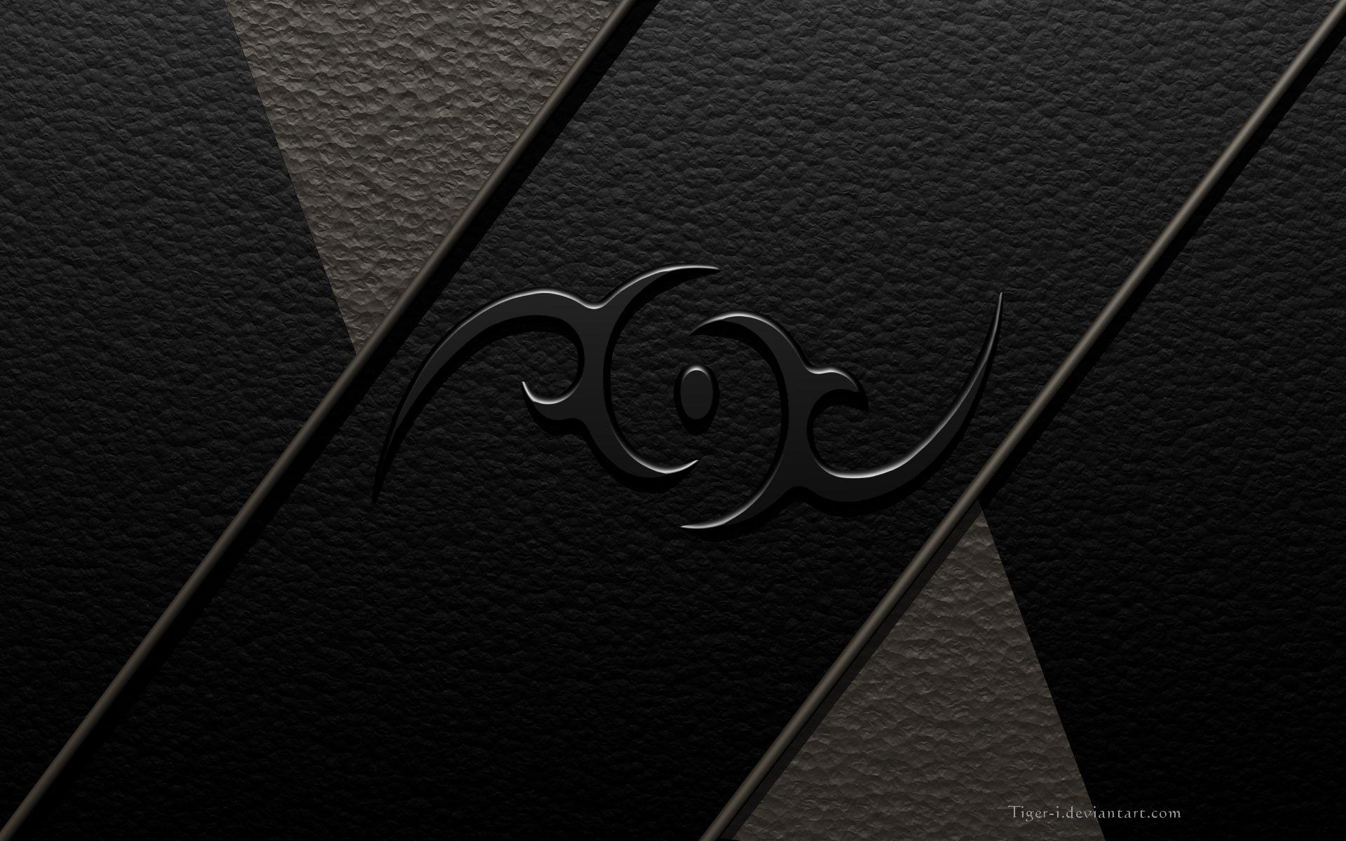 1920x1200 Tribal Design Wallpaper Black HD Wallpaper. Background