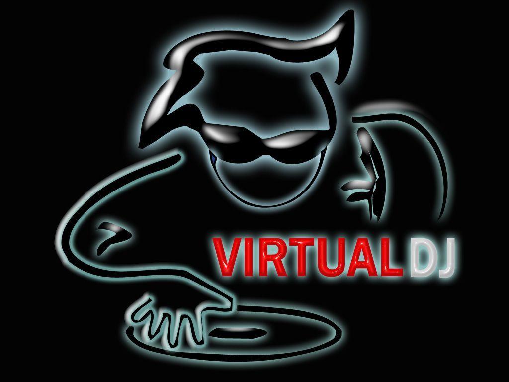 1024x768 DJ Logo Wallpaper