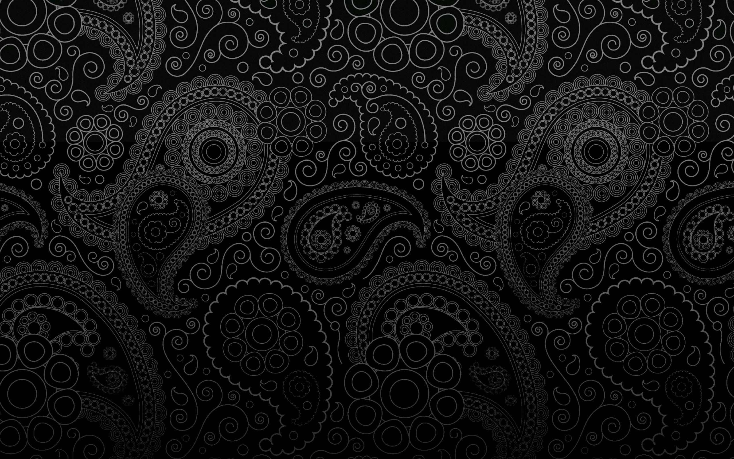 2560x1600 Black Tribal HD Wallpaper