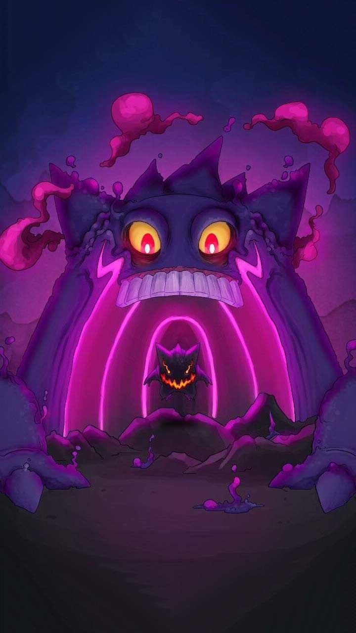 720x1280 Gengar Wallpaper