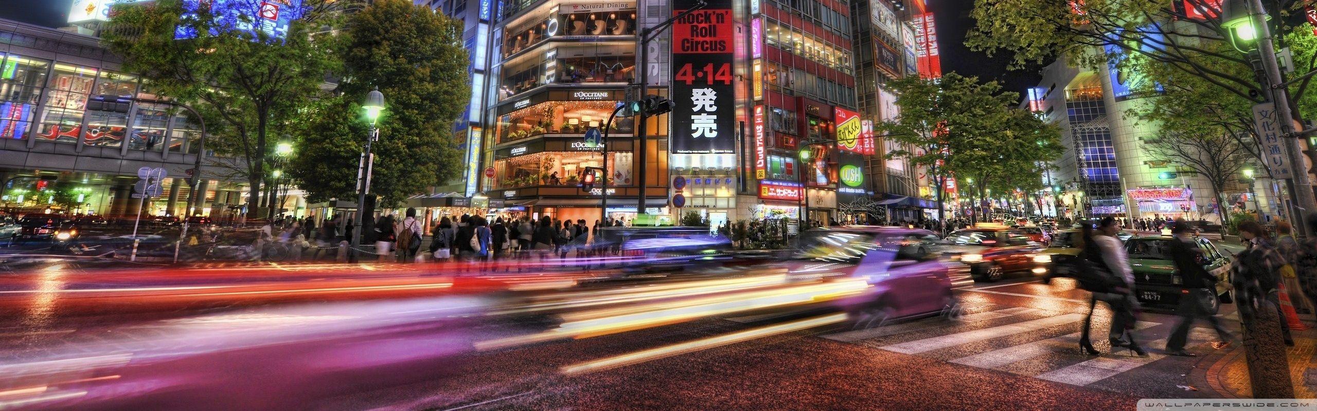 2560x800 Streets Of Tokyo ❤ 4K HD Desktop Wallpaper for 4K Ultra HD TV