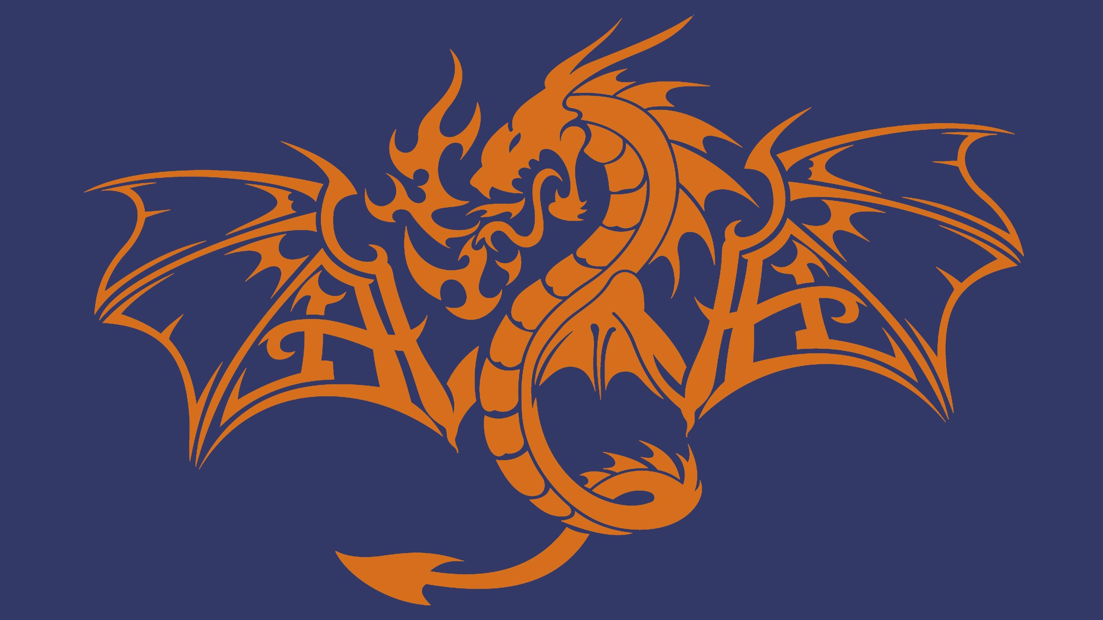 3840x2160 px dragon Tribal High Quality Wallpaper, High