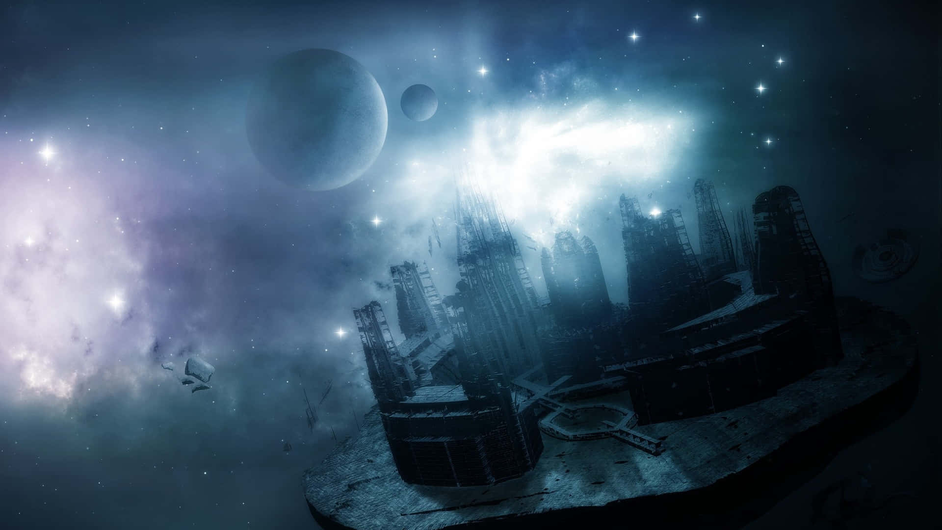 1920x1080 infinite space fantasy. Wallpaper