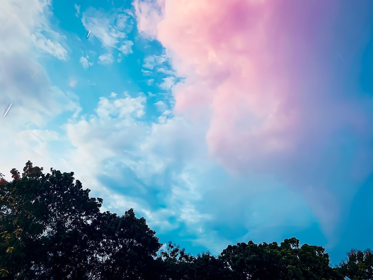 1280x960 Sky Pink Blue photo