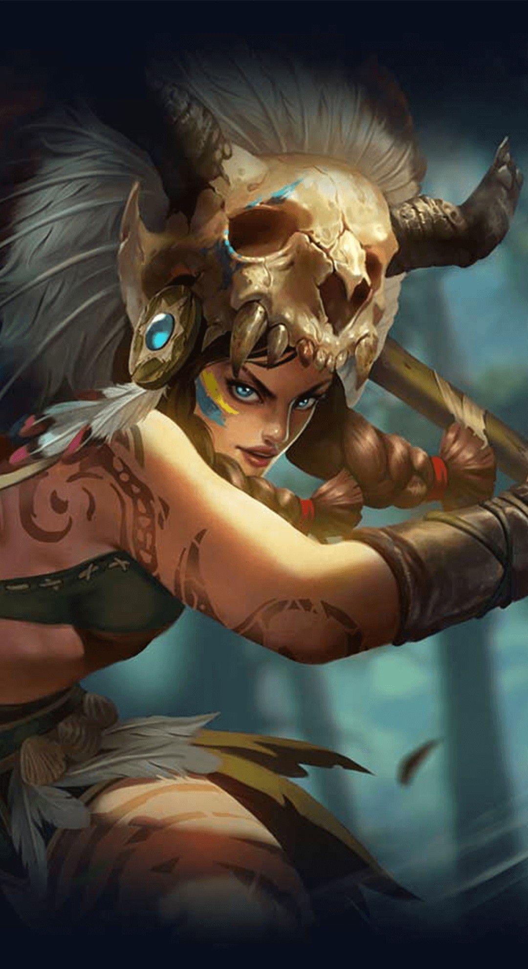 1080x1980 AOV Wallpaper Tribal Chief Skin Wallpaper V1