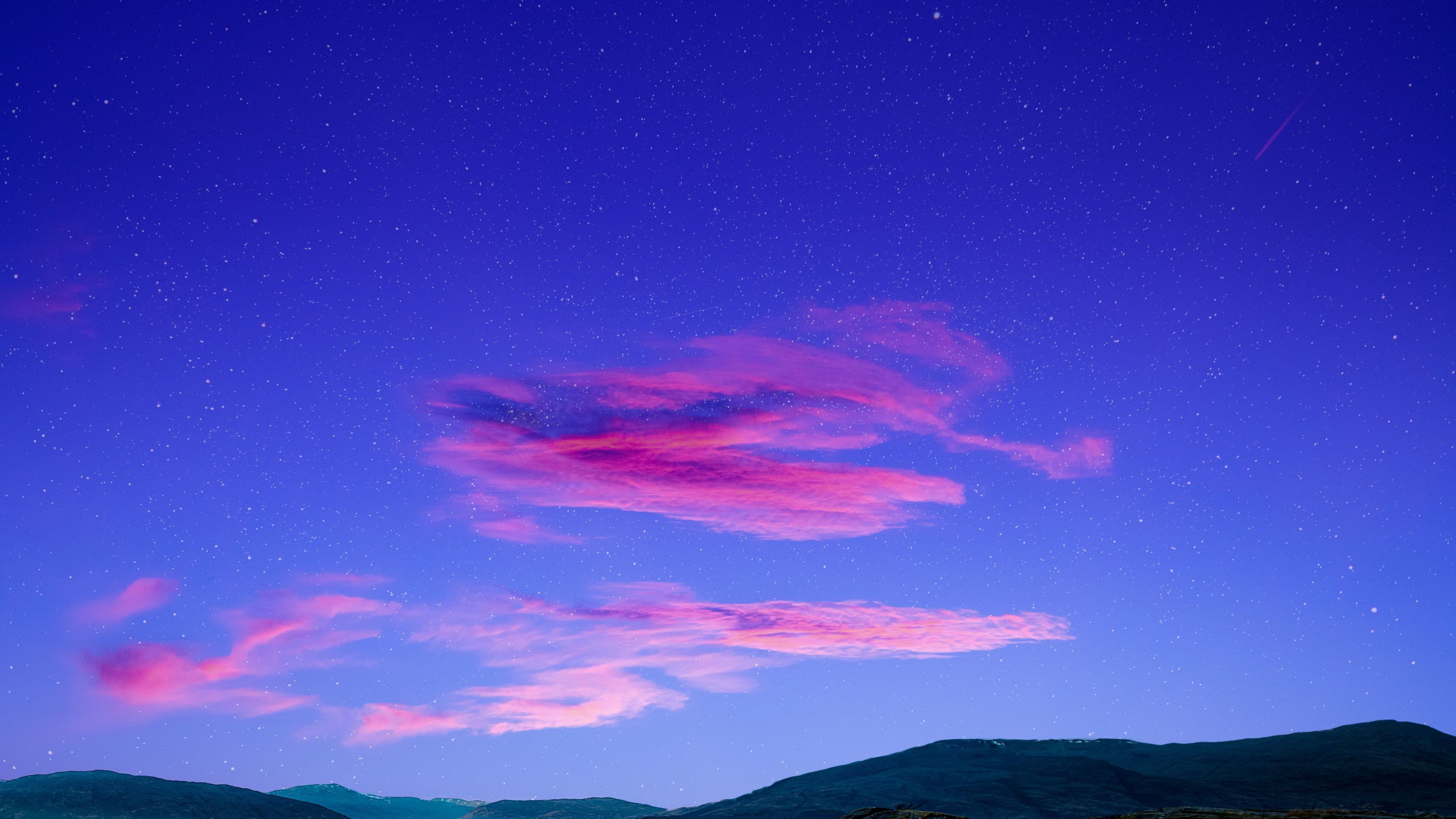 3840x2160 wallpaper 3840x2160 pink clouds, sky