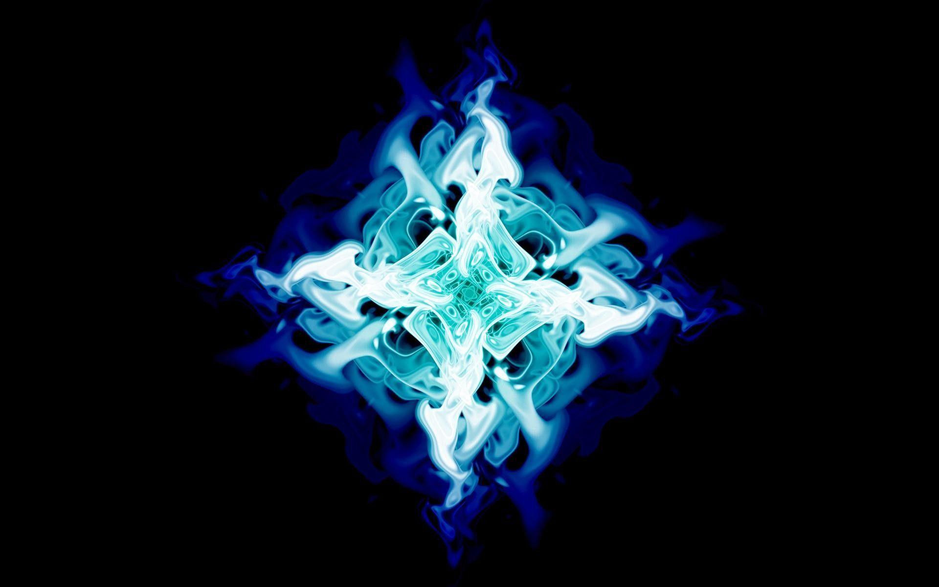 1920x1200 Blue Tribal Wallpaper background picture