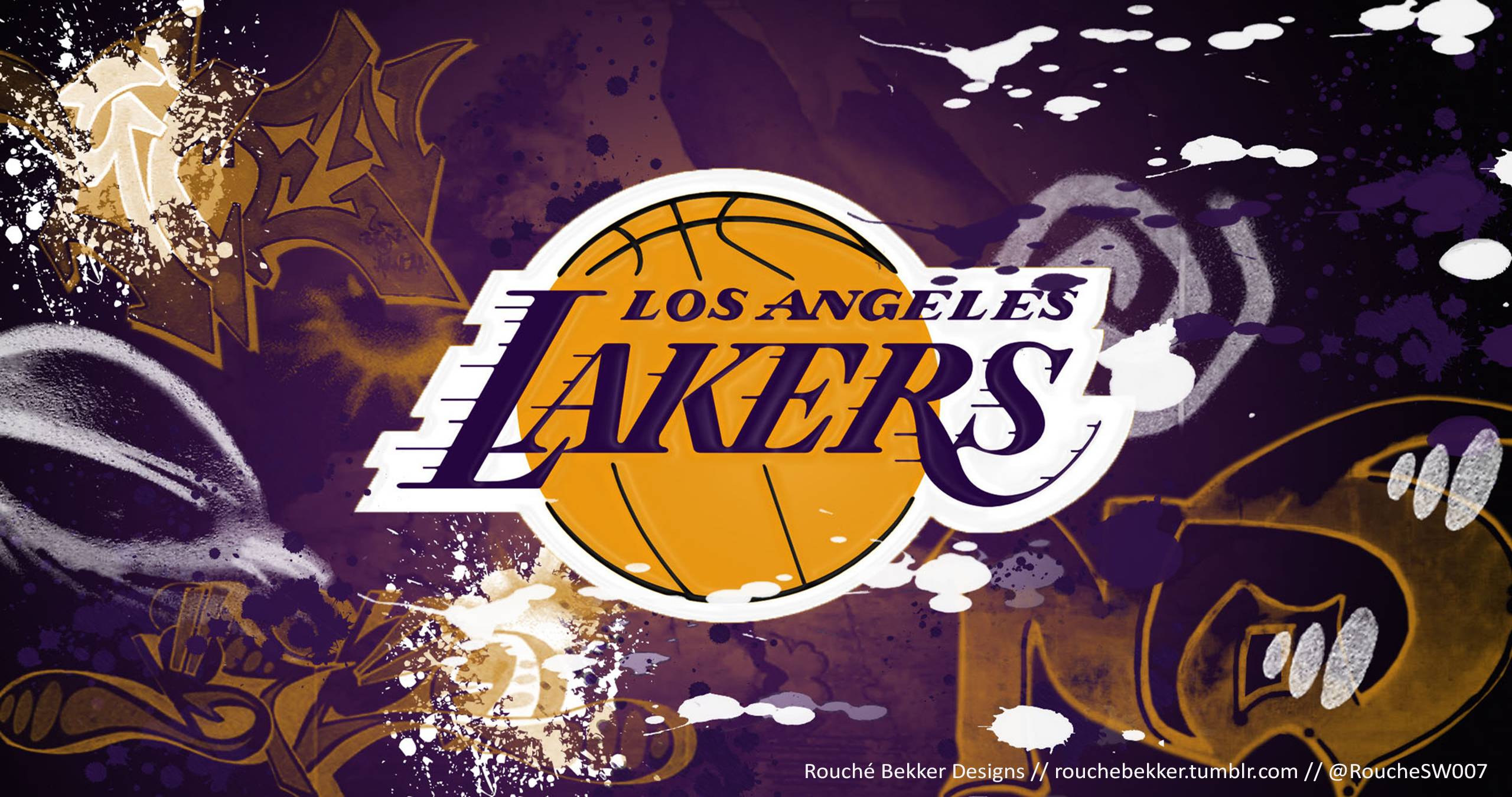 Hình nền 2560x1350 Lakers, hình nền logo lakers trên nền xanh sáng