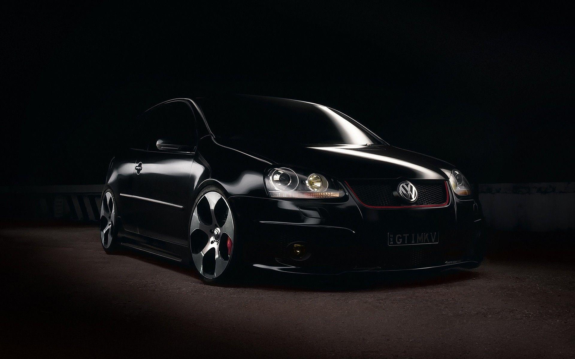 1920x1200 Volkswagen Logo Black and White Wallpaper