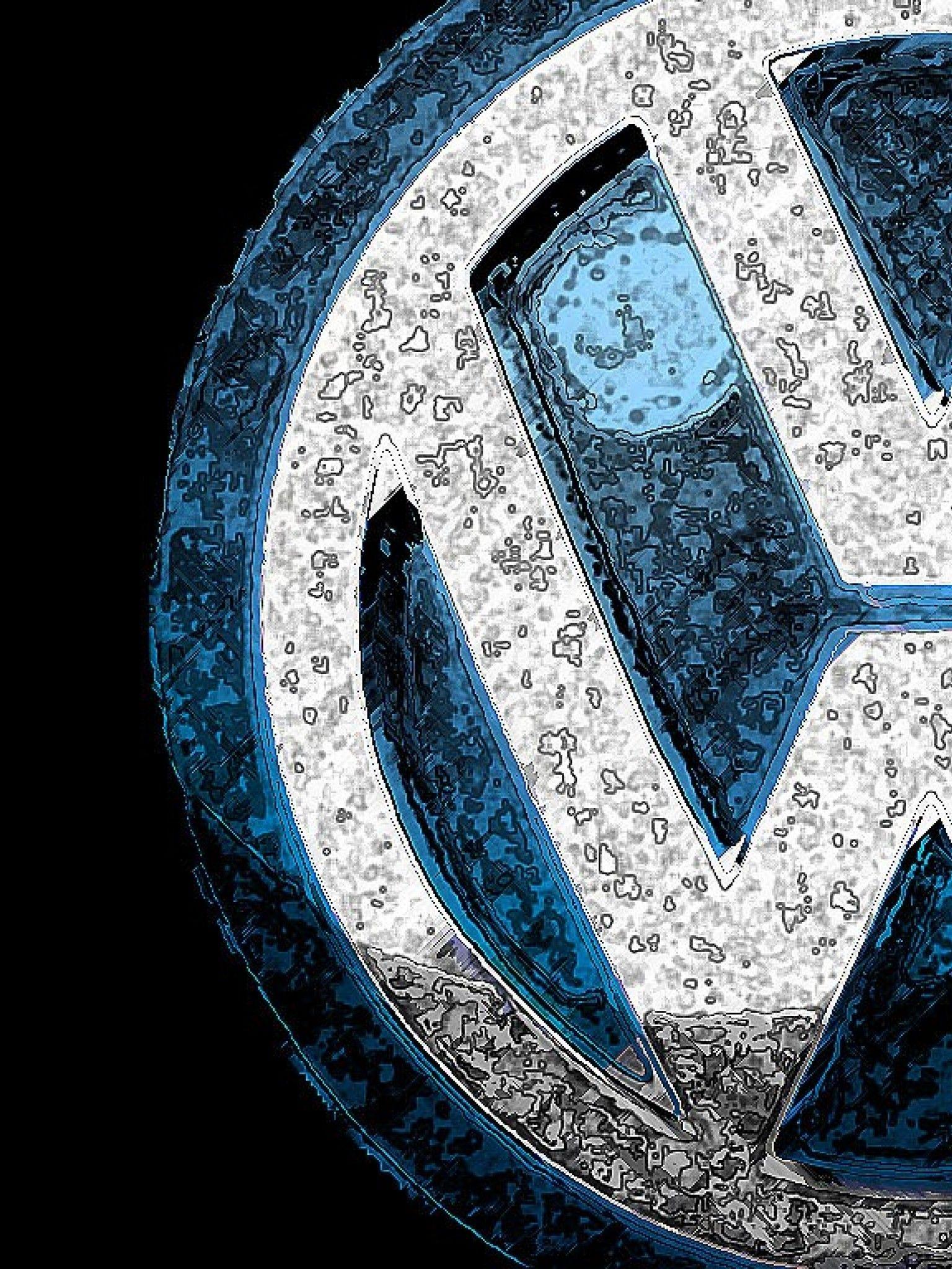 1536x2048 Volkswagen Logo HD Wallpaper for Desktop and Mobiles Retina