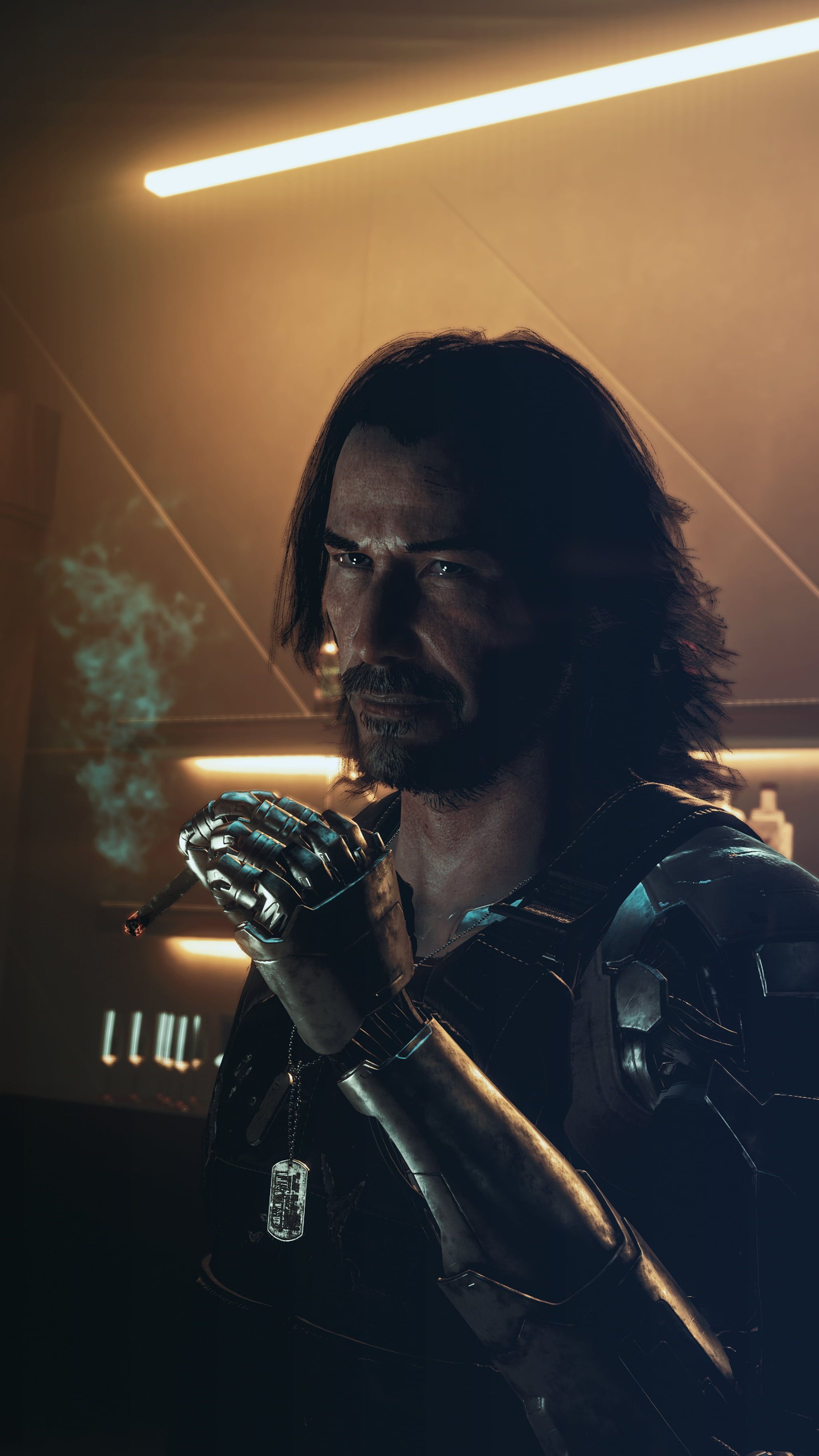 2049x3643 Johnny Silverhand Cyberpunk 2077 PC