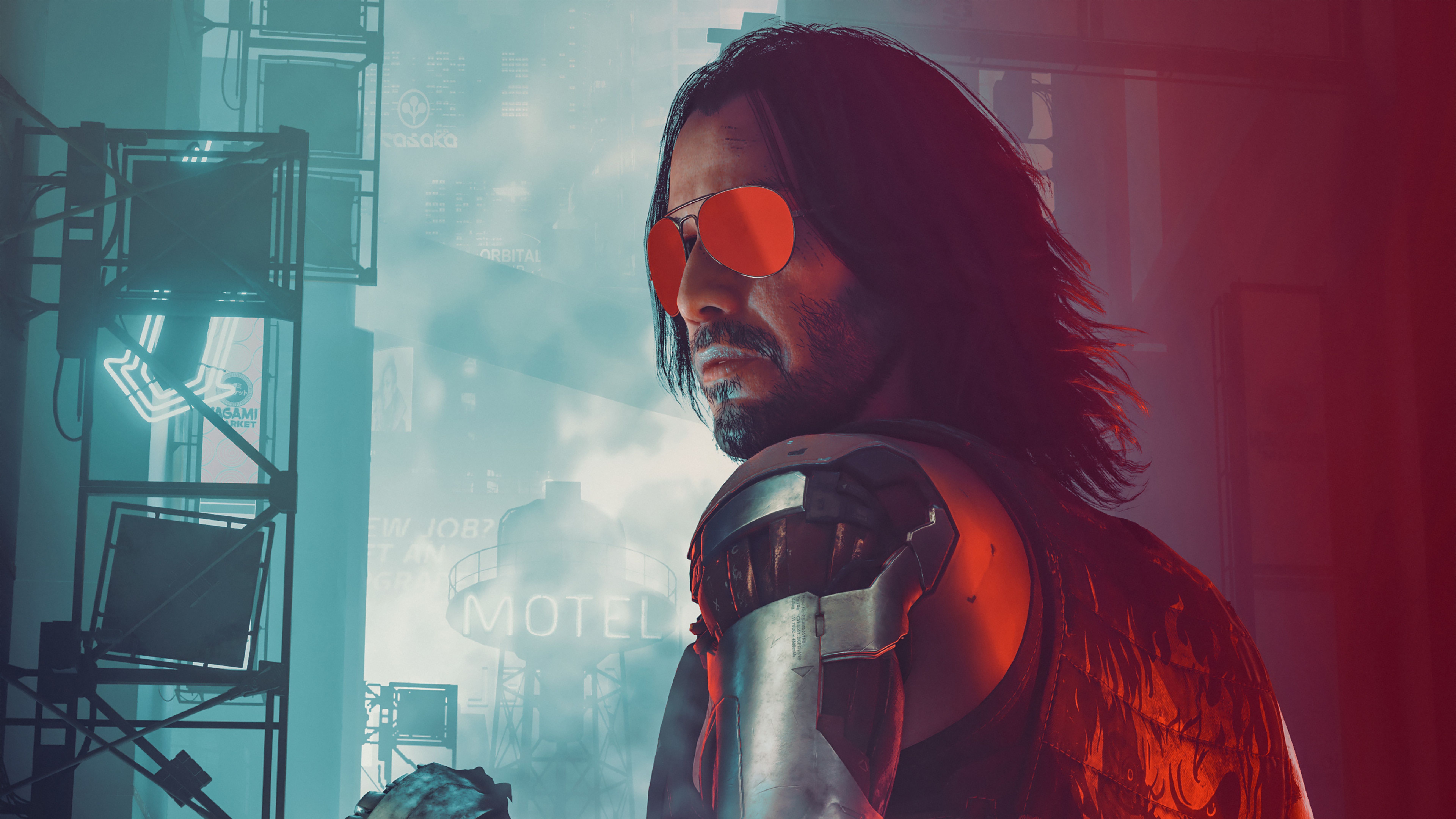 7680x4320 Keanu Reeves Wallpaper 4K, Johnny