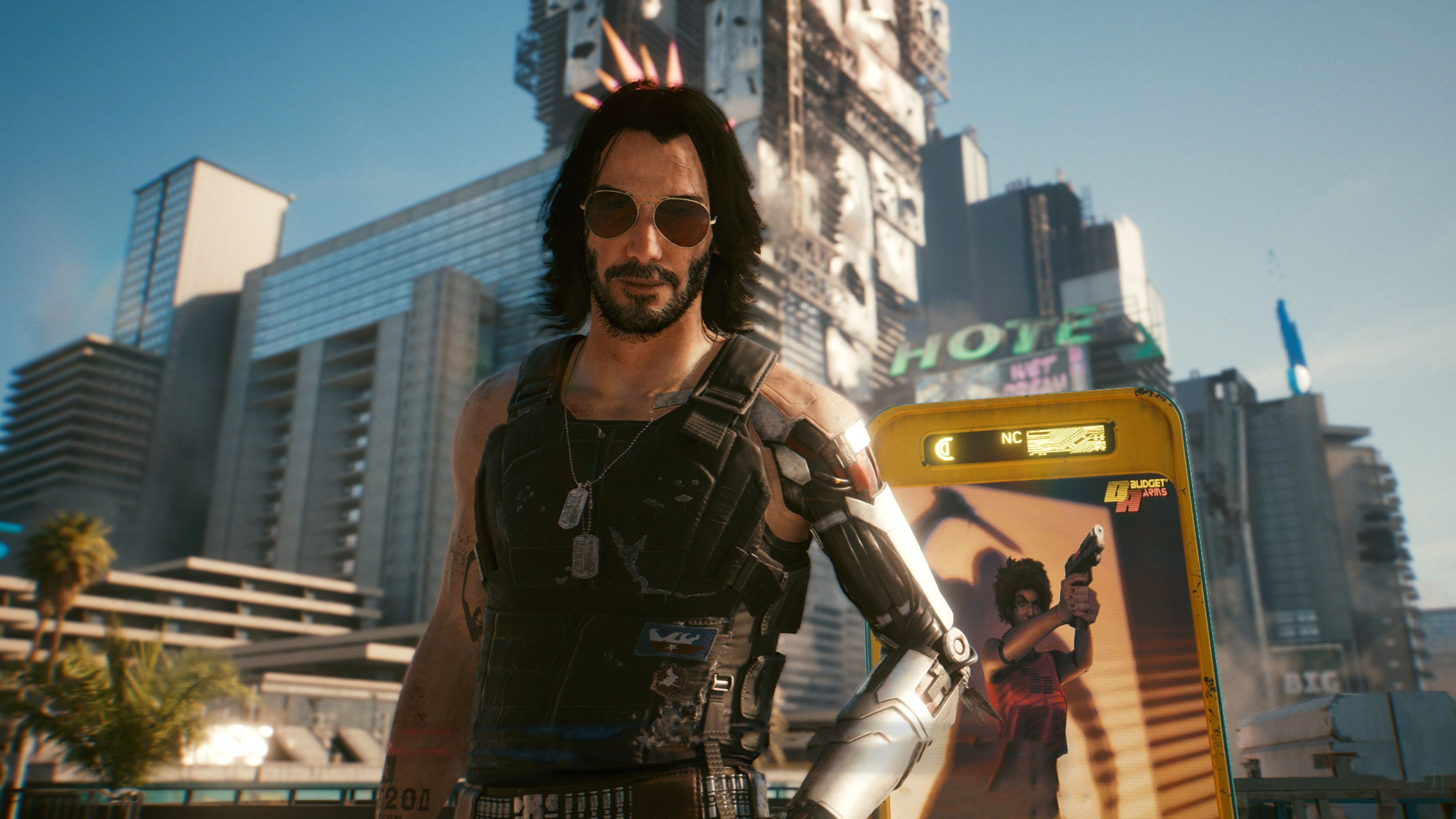 3840x2160 Johnny Silverhand in Cyberpunk 2077
