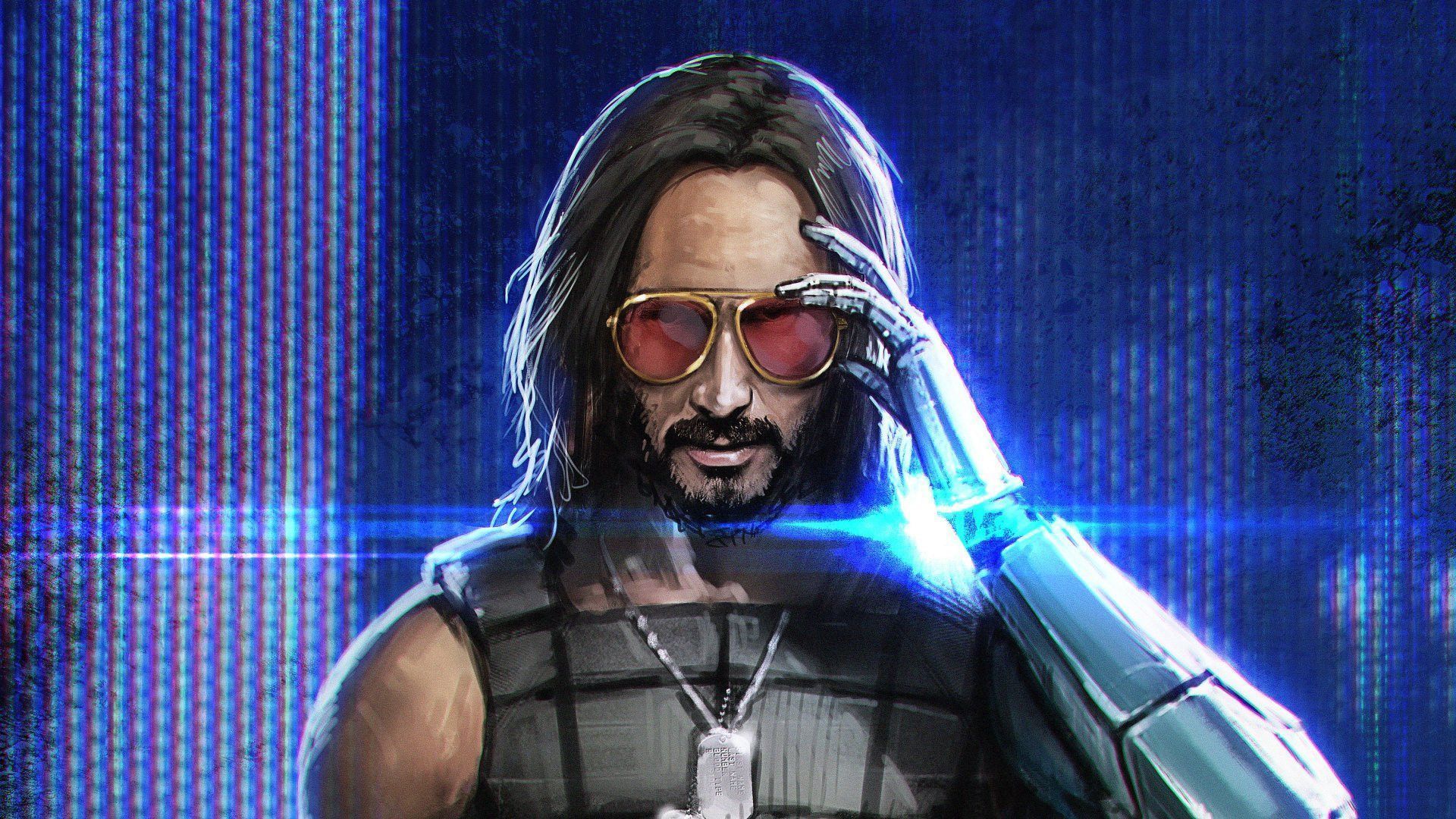 1920x1080 Cyberpunk 2077 Johnny Silverhand Keanu