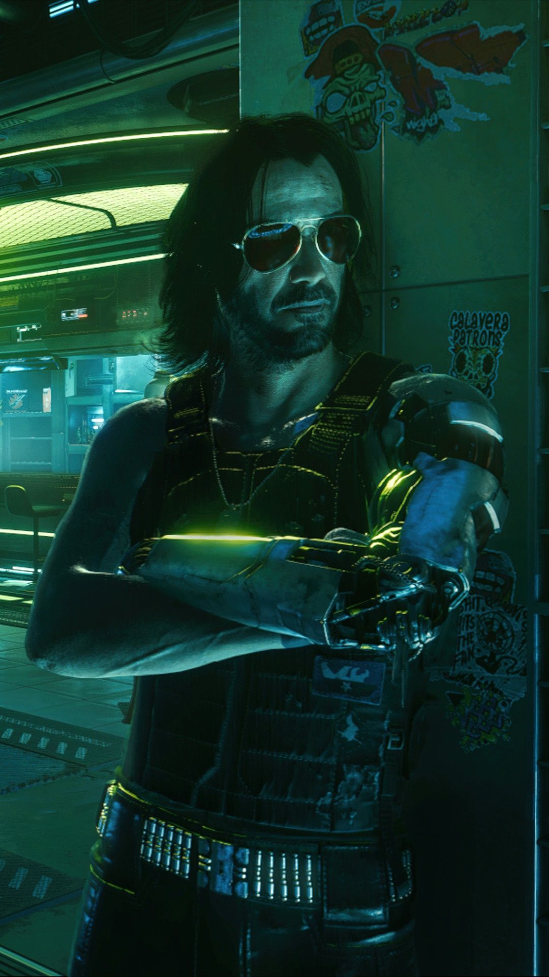 1080x1920 Johnny Silverhand, Cyberpunk 2077