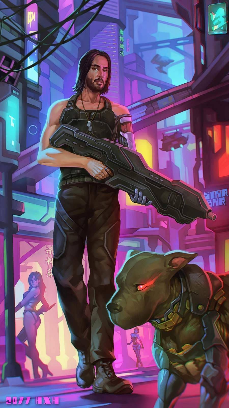 900x1600 Download Johnny Silverhand Cyberpunk