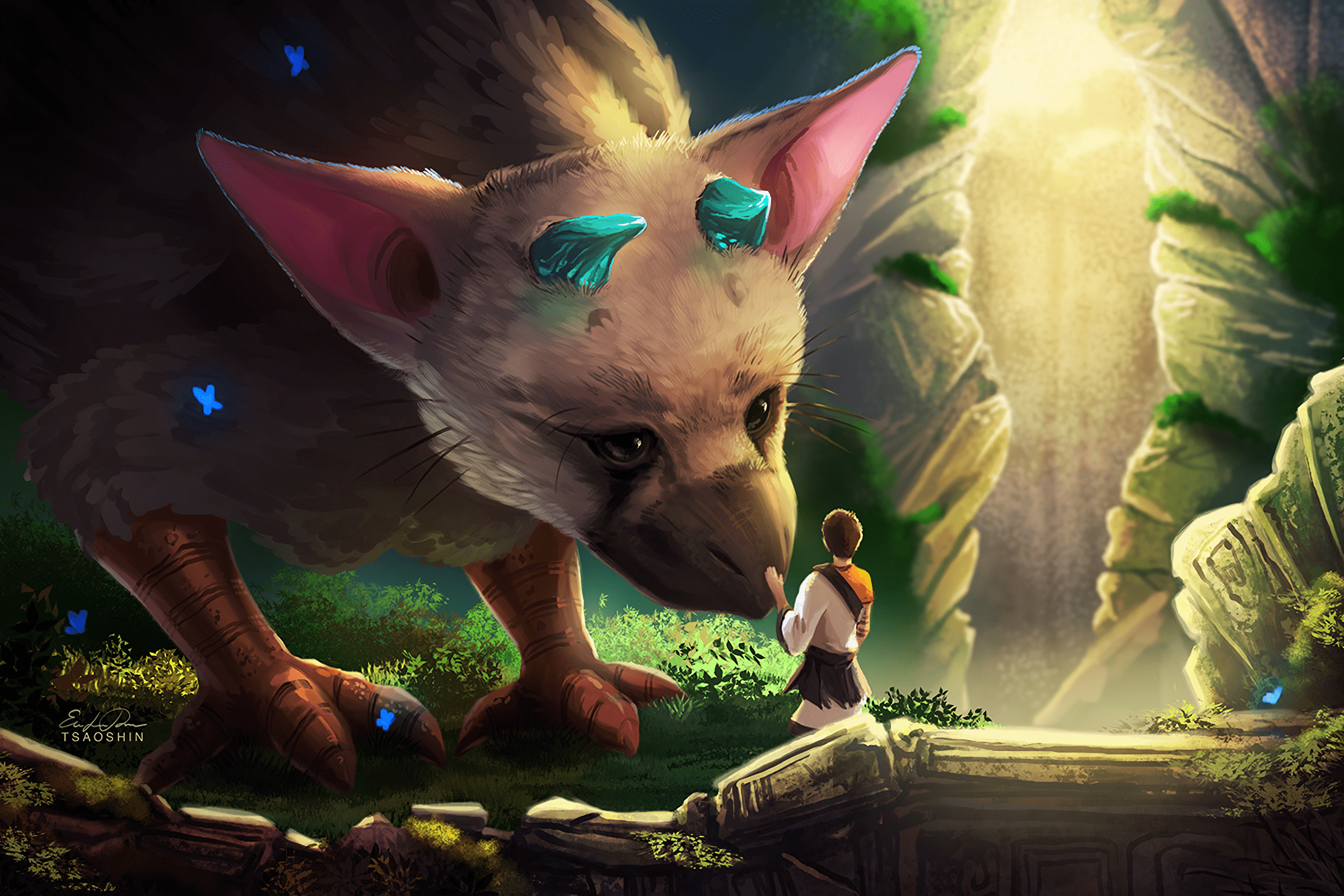 2400x1600 The Last Guardian HD Wallpaper and Background Image